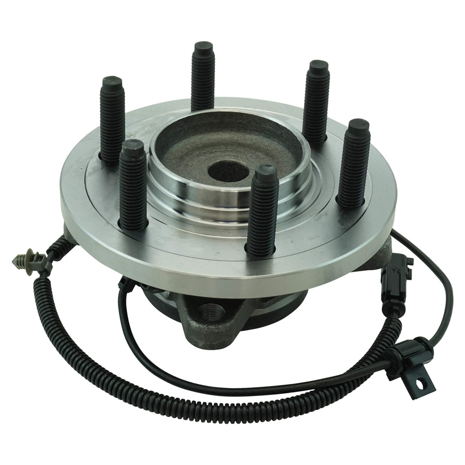 Trq Front Rear Wheel Bearing & Hub Assembly With Abs Sensor Compatible With 2011-2014 Ford Expedition F-150 Lincoln Navigator