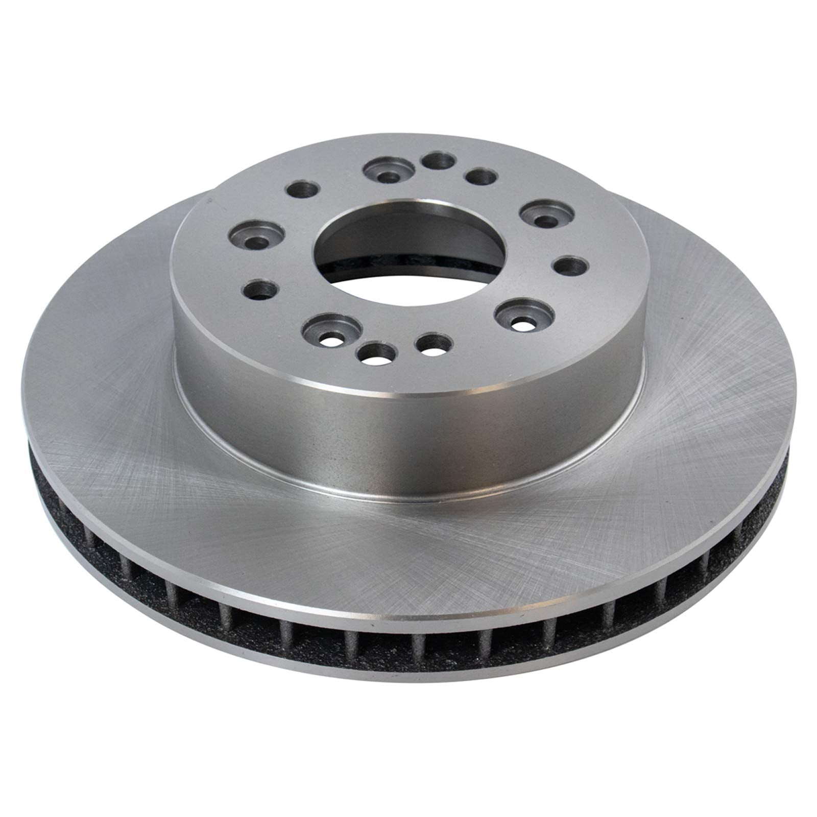 Trq Rear Brake Pad & Rotor Kit Brake Pads Brake Rotor Semi-Metallic Compatible With 1965-1982 Chevrolet Corvette