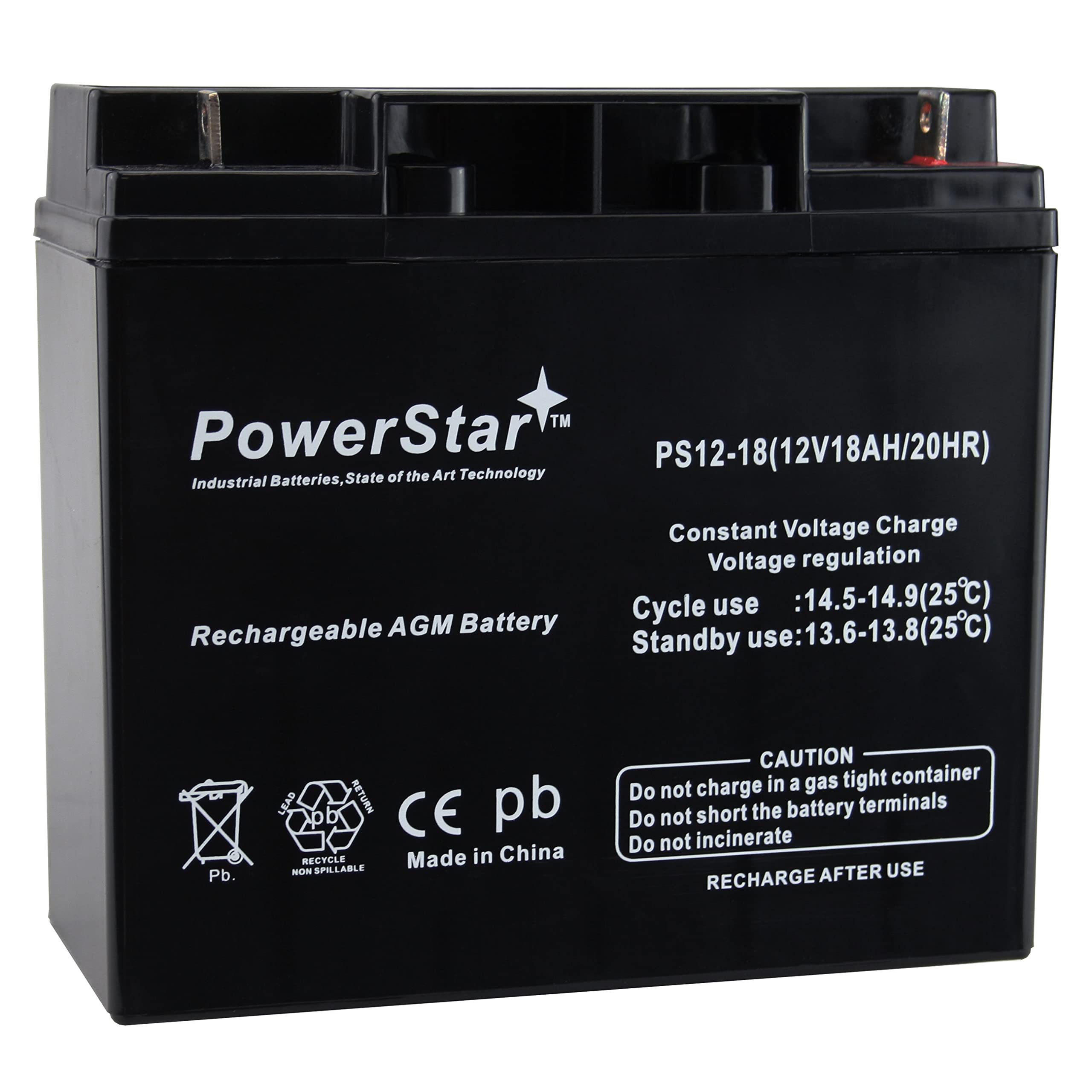 PowerStar 12V 18Ah DieHard Gold 950 Portable Power JumpStart Starter AGM Battery