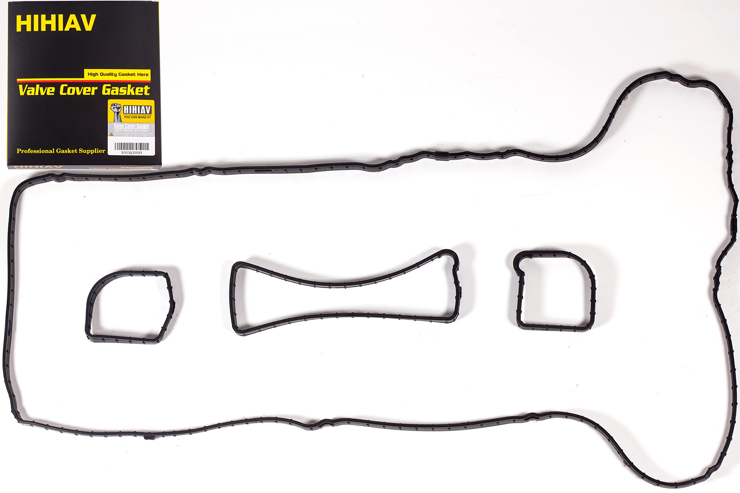 Vs50639R1 Engine Valve Cover Gasket Compatible With 2005-2019 Ford Escape Focus Fusion Ranger Transit 2004-2013 Mazda 3 5 6 B2300 Cx-7 Mx-5 Tribute 2005-2011 Mercury Mariner Milan L4 2.0L 2.3L 2.5L