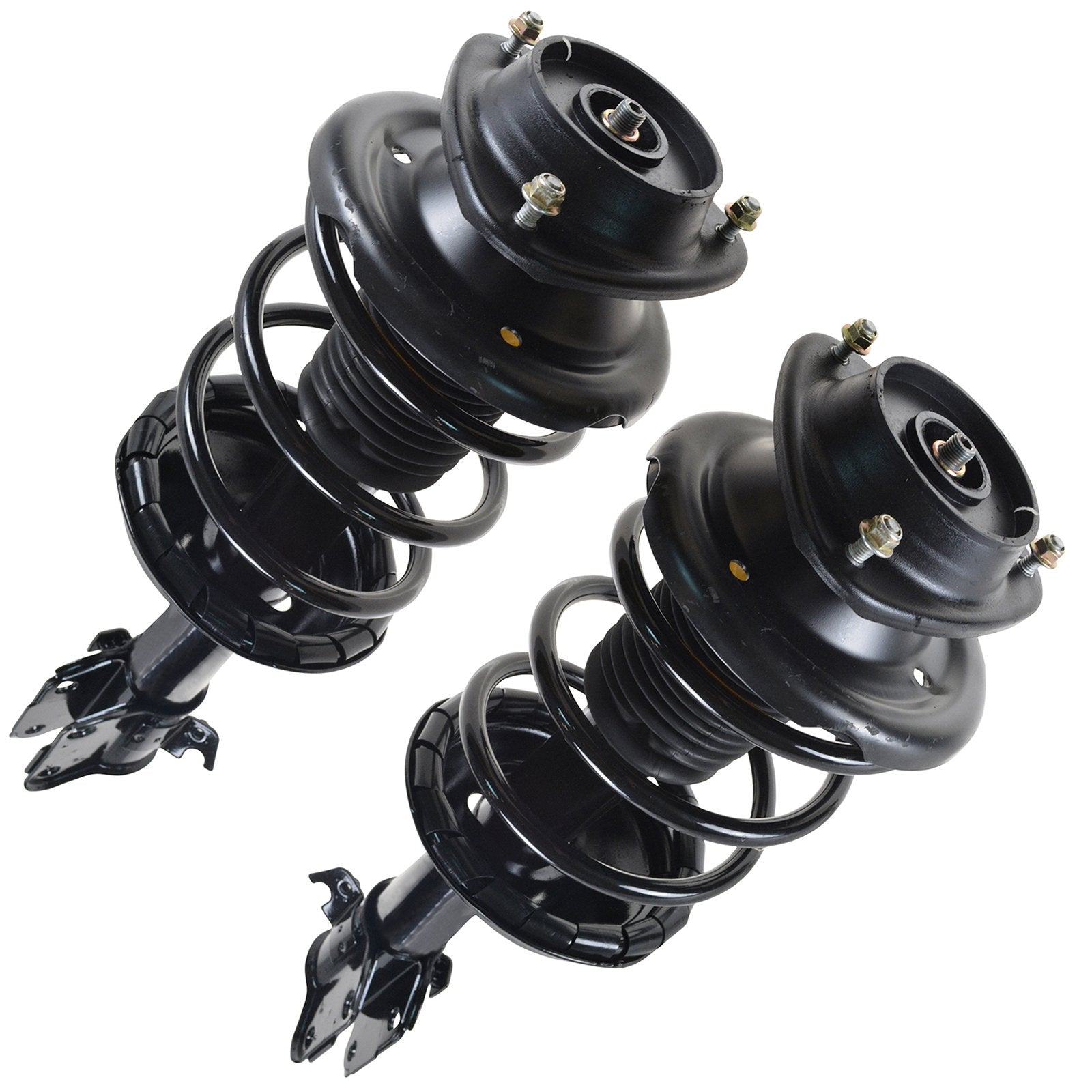 Trq Front Strut & Coil Spring Assembly Set Driver & Passenger Sides Compatible With 00-04 Subaru Outback