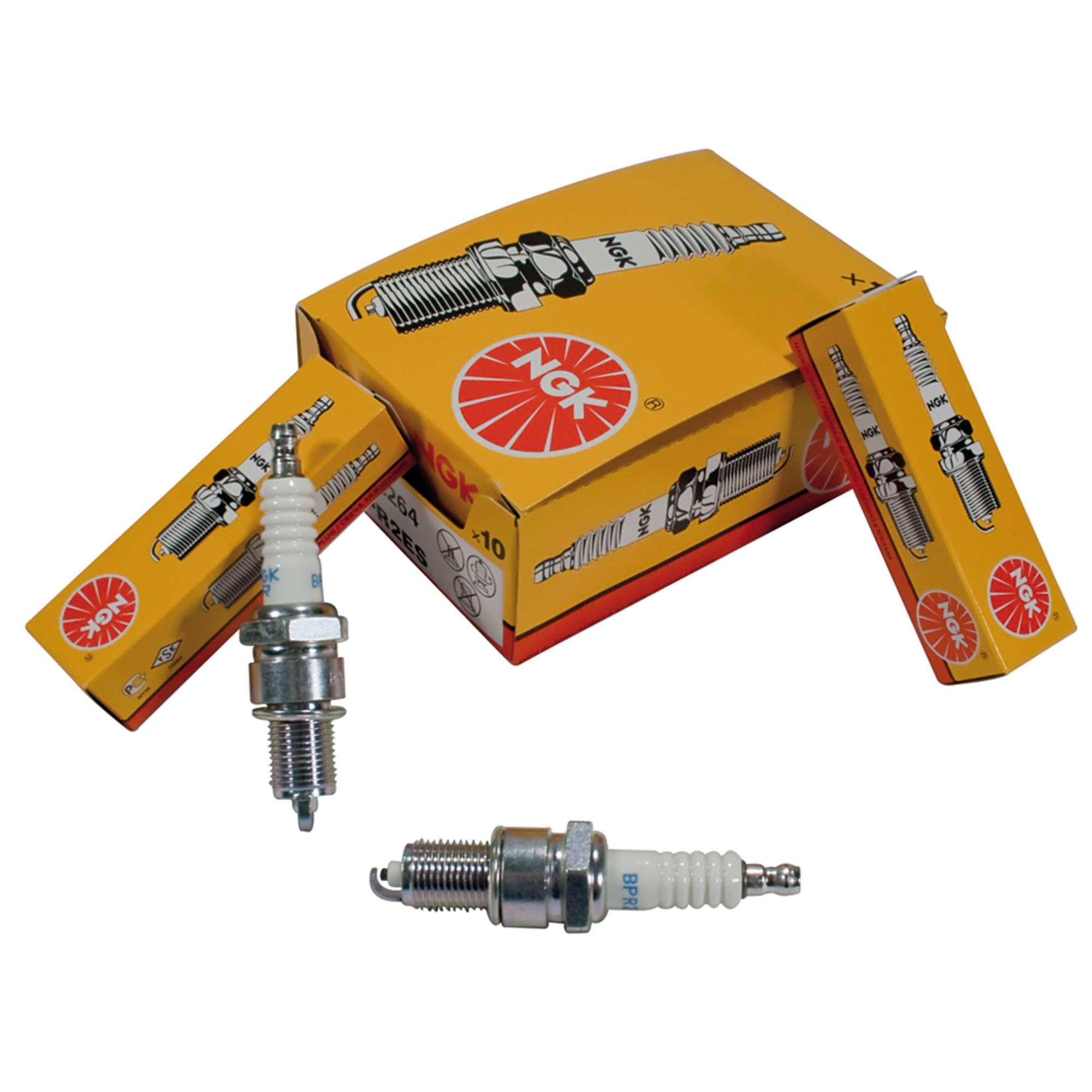 Ngk 2015 Solid Standard Spark Plug Bpr2Es - 4-Pack