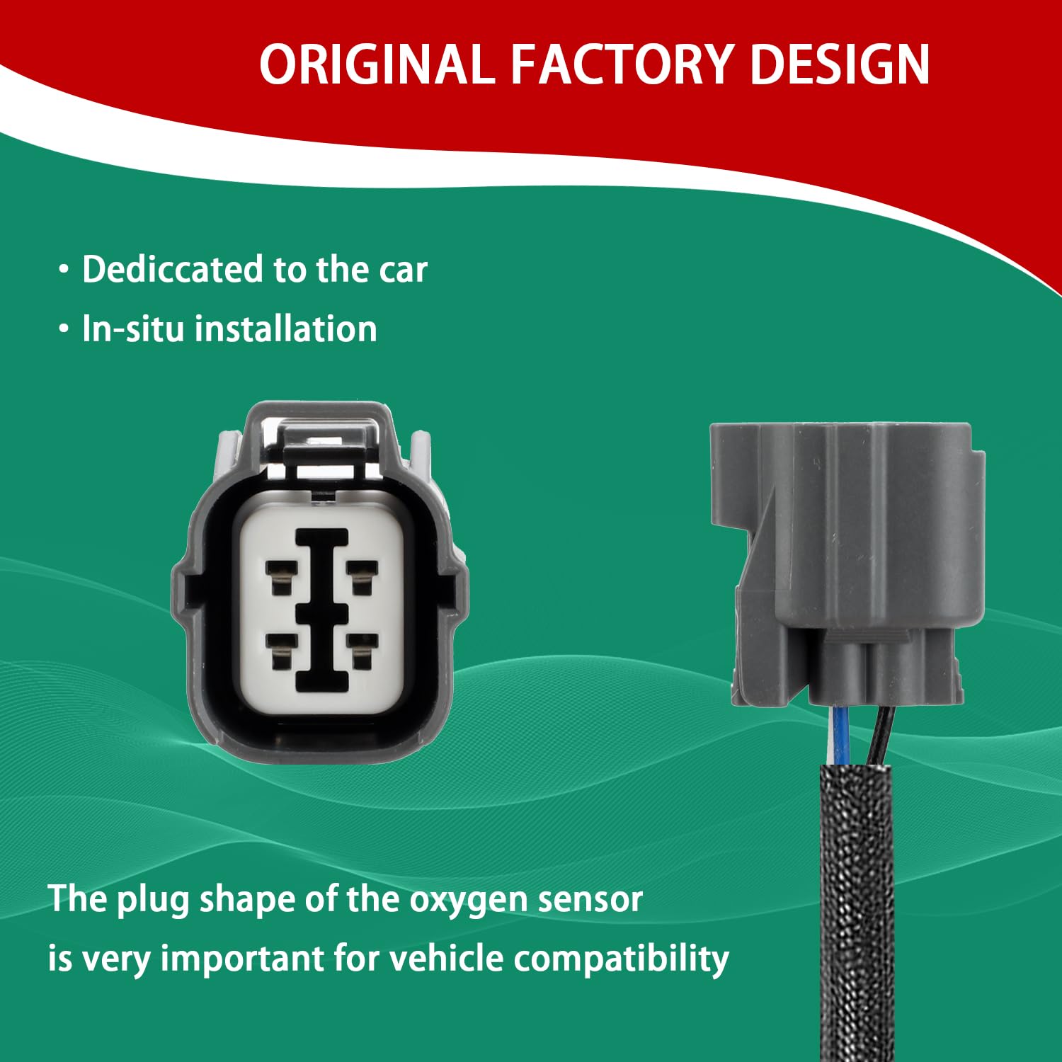 Necatuo 234-9015 Upstream O2 Oxygen Sensor Heated Air Fuel Ratio Compatible With 2003 2004 Forester Impreza Outback 2003-2006 Ba