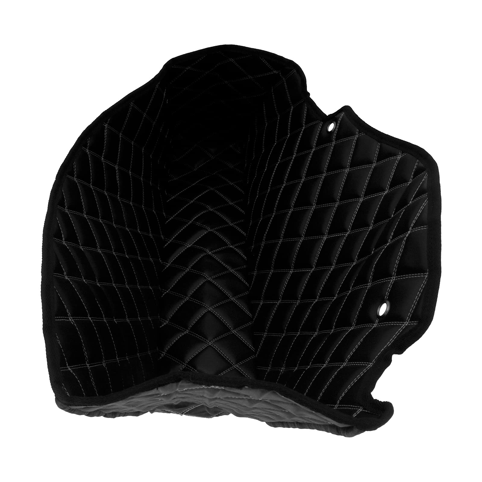 Hdbubalus Non-Stretched Saddlebag Liners Inserts White Thread Compatible With Harley Touring Electra Street Glide Road King 2014-2023 1 Pair