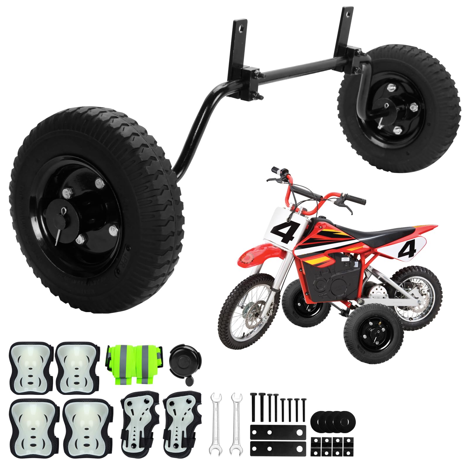 Dirt Bike Training Wheels Compatible with Razor MX500 MX125 MX400 MX350 MX650 SX500 & FRP GMB100, and More Kids Dirt Bikes or Mi