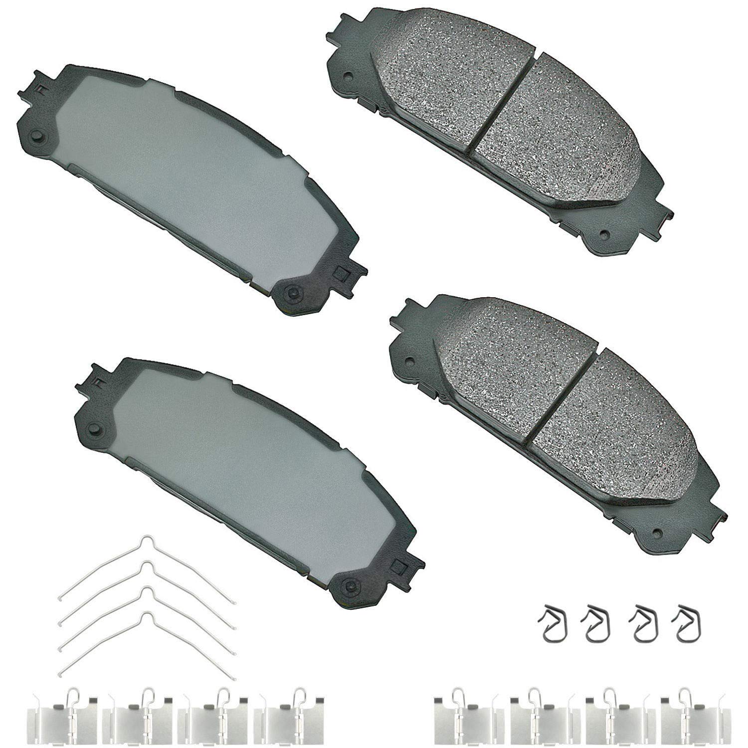 Akebono-Act1324A Ultra-Premium Ceramic Front Disc Brake Pads