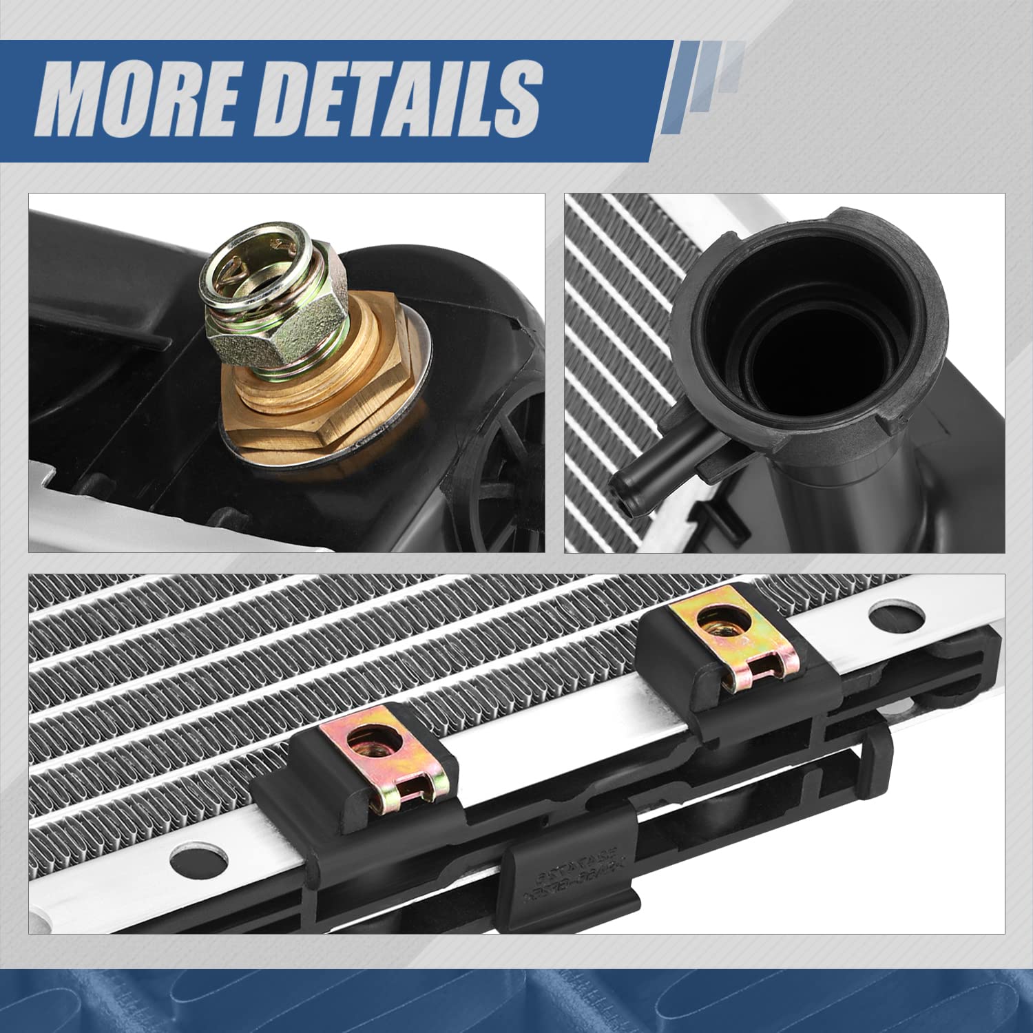 Auto Dynasty Radiator Compatible With 94-00 Chevy Lumina Monte Carlo Oldsmobile Cutlass Supreme Pontiac Grand Prix 3.1L 3.4L 3.8