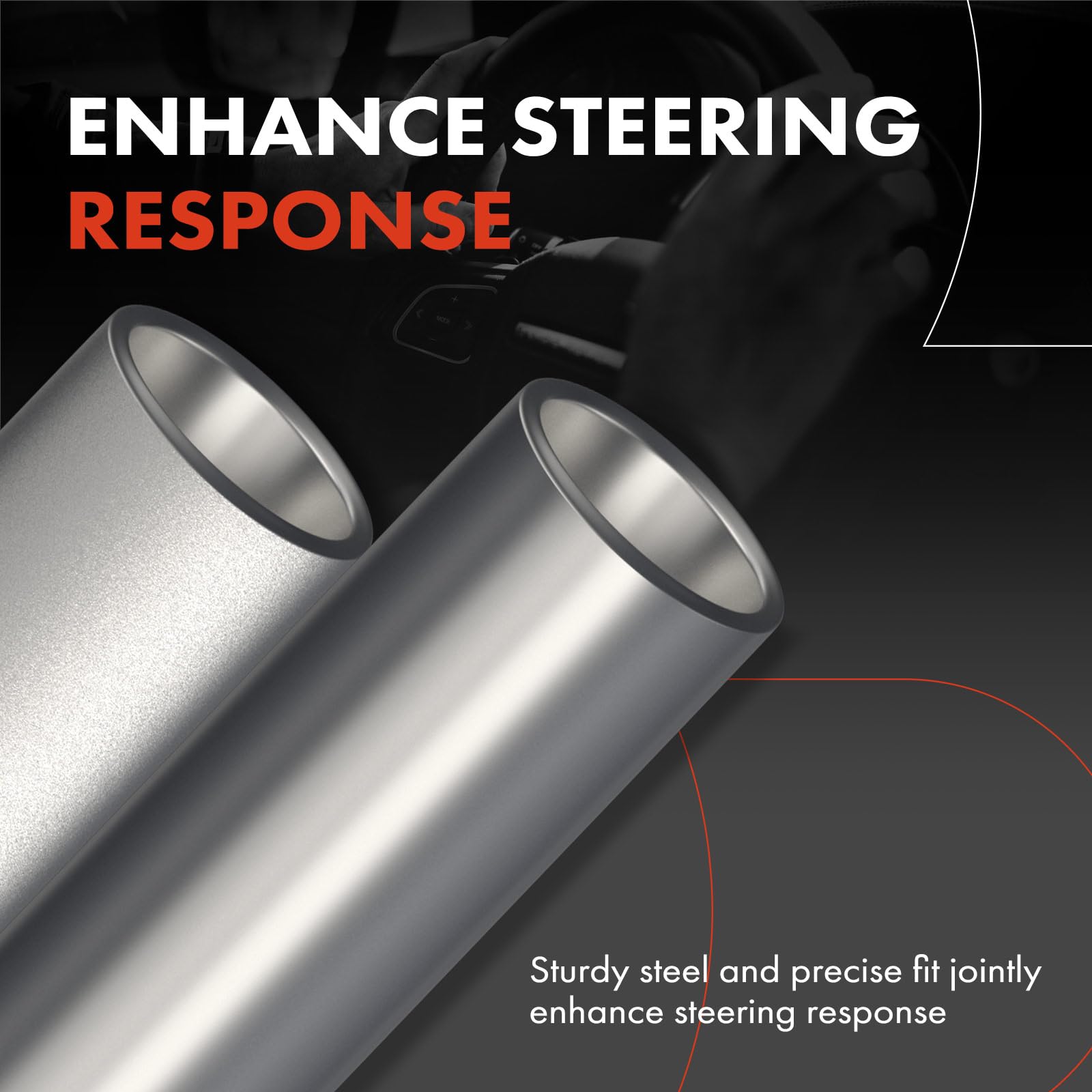 A-Premium Front Driver Or Passenger Side Suspension Strut Mount Compatible With Ford Edge Mustang 2011-2014 Lincoln Mkx 2011-201