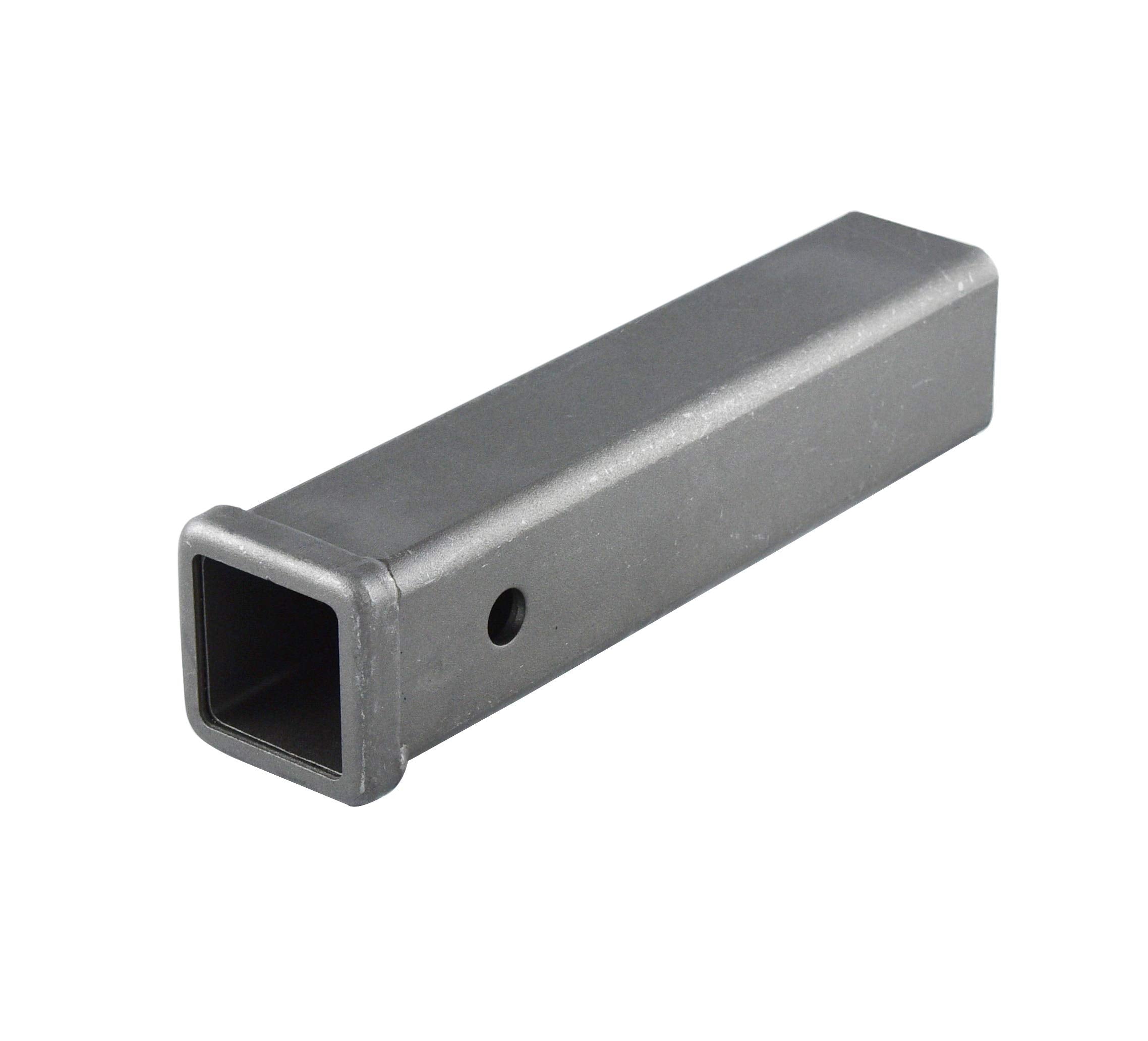 Toptow 64455 Trailer Hitch Weld-On Receiver Tube 2-Inch X 12-Inch Storage Box Combo Bar, Raw Steel Finish…