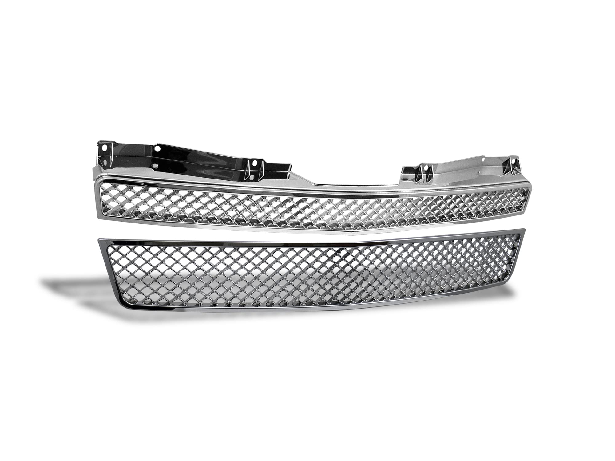 Armordillo 2007-2014 Chevy Avalanche Mesh Grille Chrome