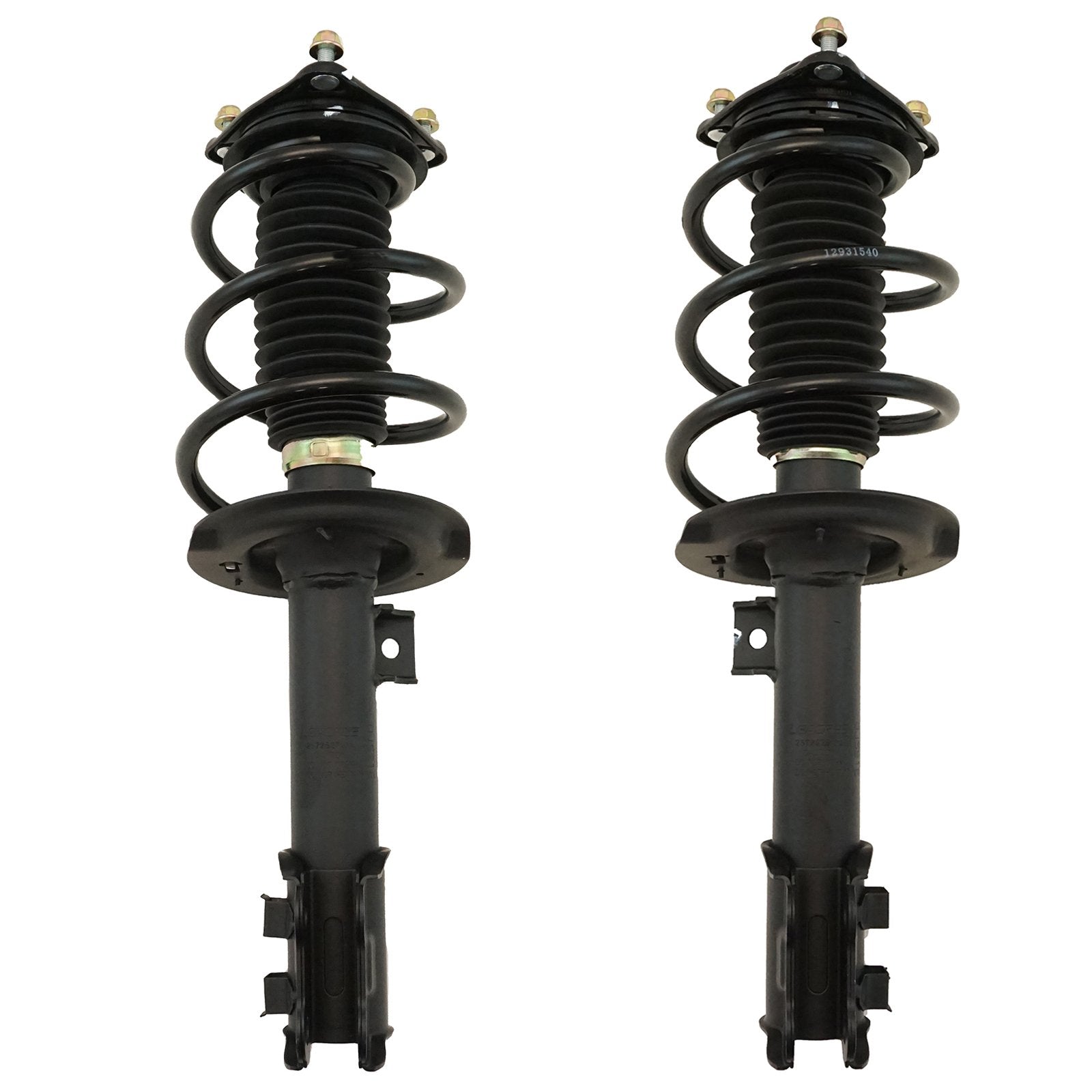 Trq Strut & Coil Spring Assembly Set Driver & Passenger Sides Compatible With 11 Hyundai Sonata