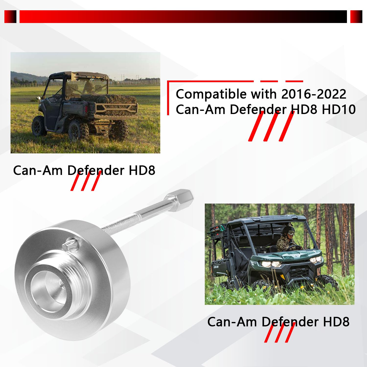 Defender Belt Removal Clutch Tool Compatible With Can-Am Defender Hd8 Hd10 2016-2022 708200686-529000072