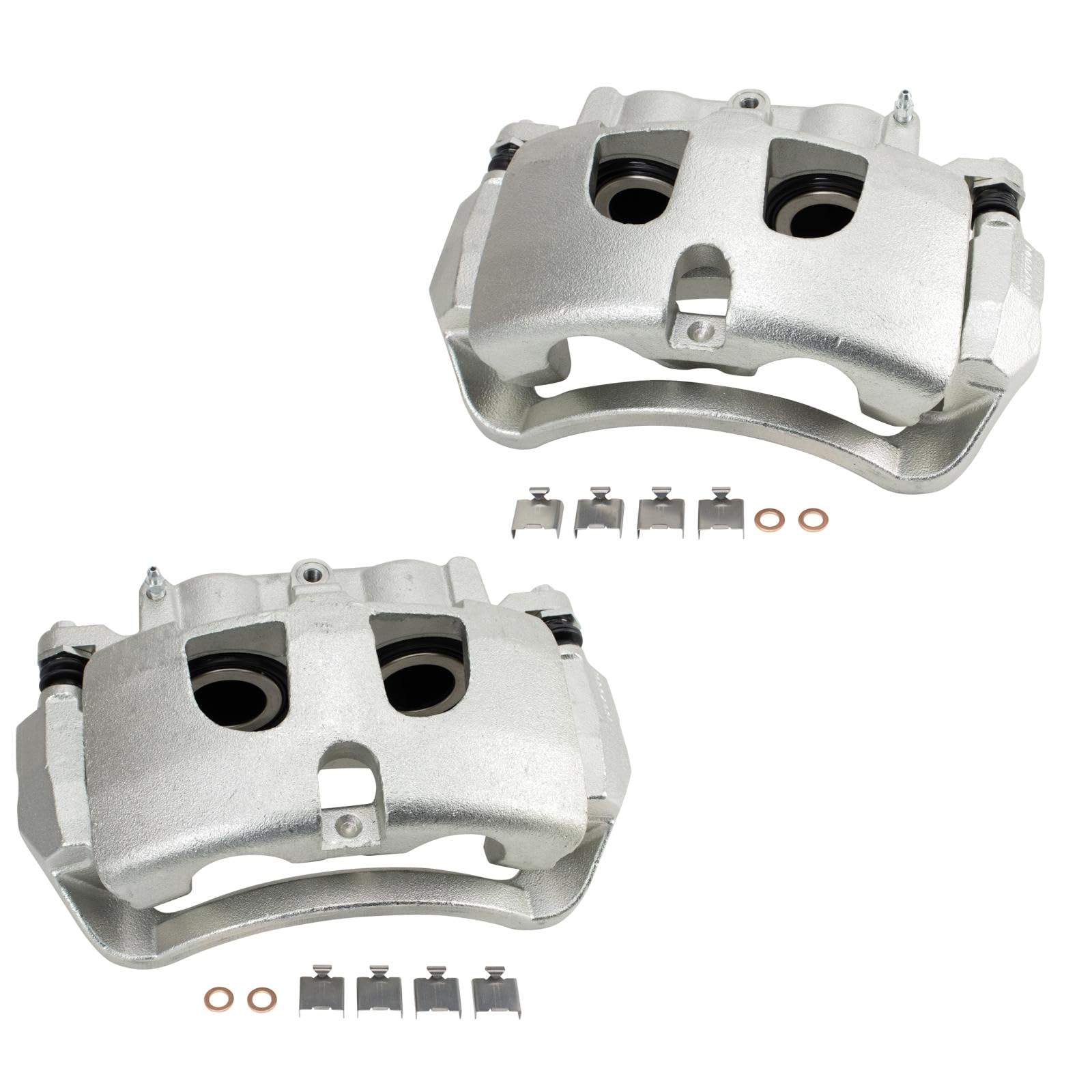 Trq Driver & Passenger Side Brake Caliper Set Compatible With 2008-2010 Dodge Ram 4500 Ram 5500 2011-2020 Ram 4500 5500 Sterling