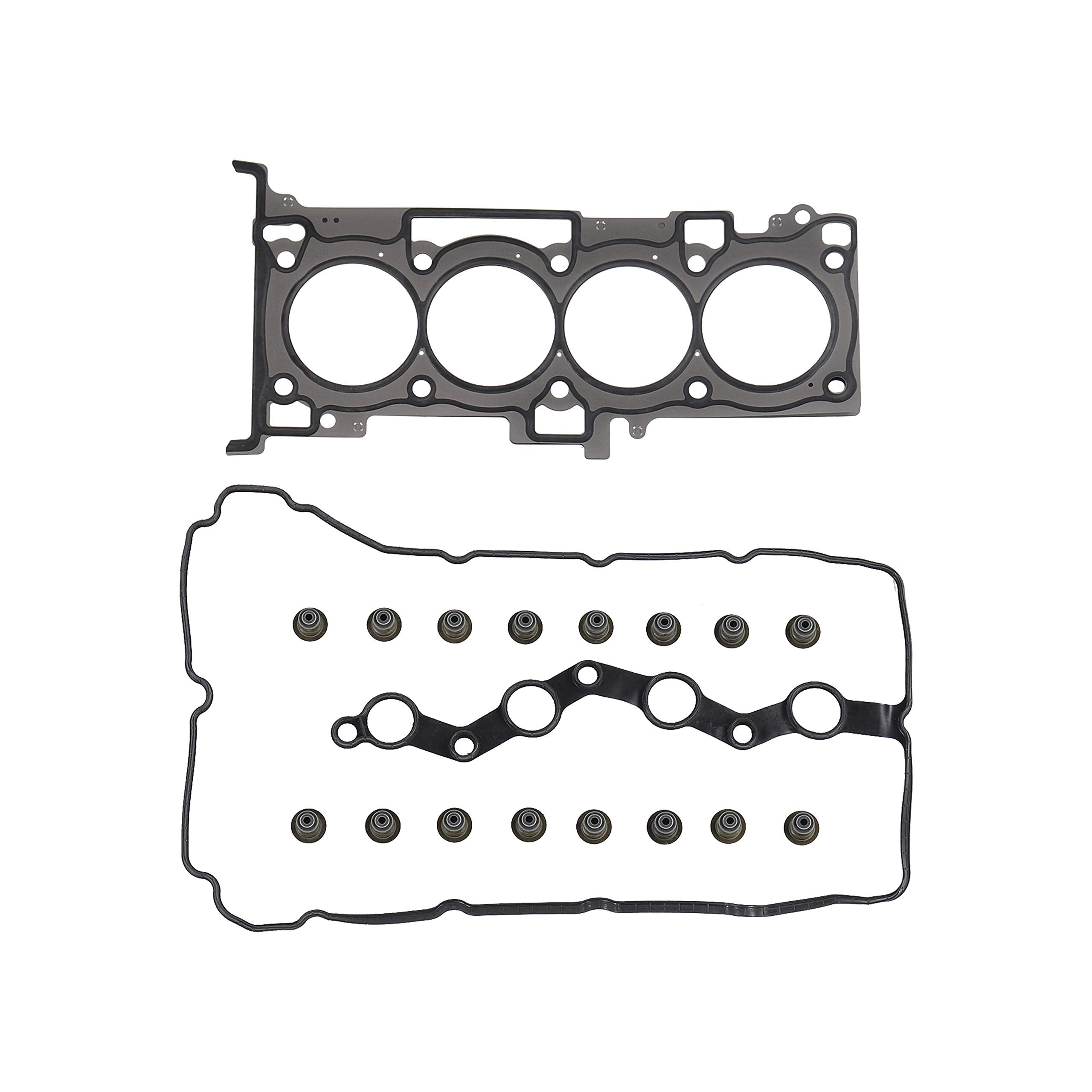 DNJ FGS1080 Full Gasket Sealing Set for 2008-2017 Mitsubishi Lancer Outlander Outlander Sport 2.4L L4 16V DOHC 2360cc