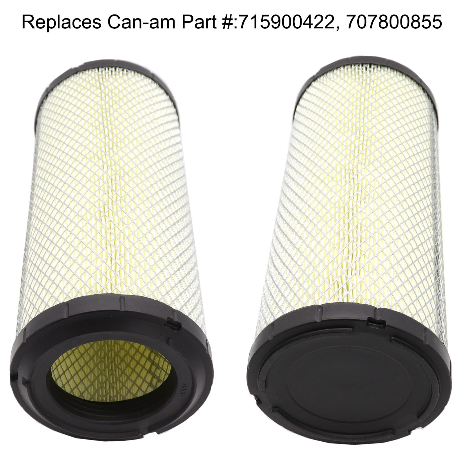 Mocw 2 Packs 715900422 Air Filter Compatible With 2017 2018 2019 2020 2021 2022 Can-Am Maverick X3 Sport 1000 900 R Xds Xrs