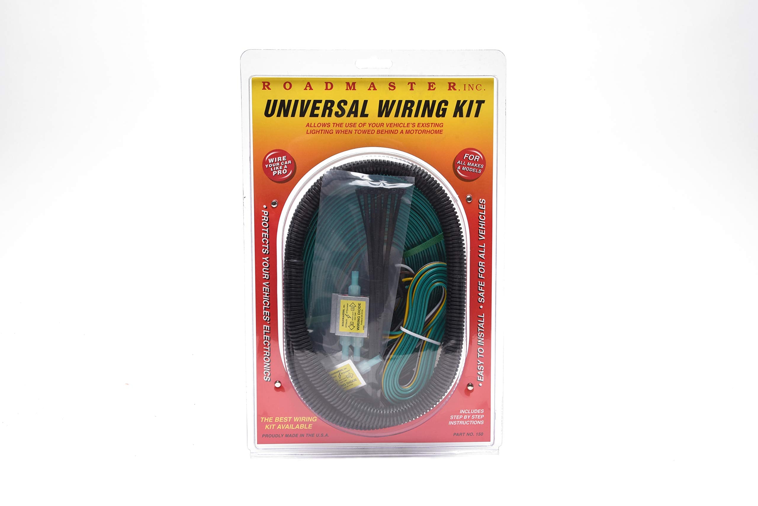 Roadmaster 150 Univ Tow Car Wiring Kit