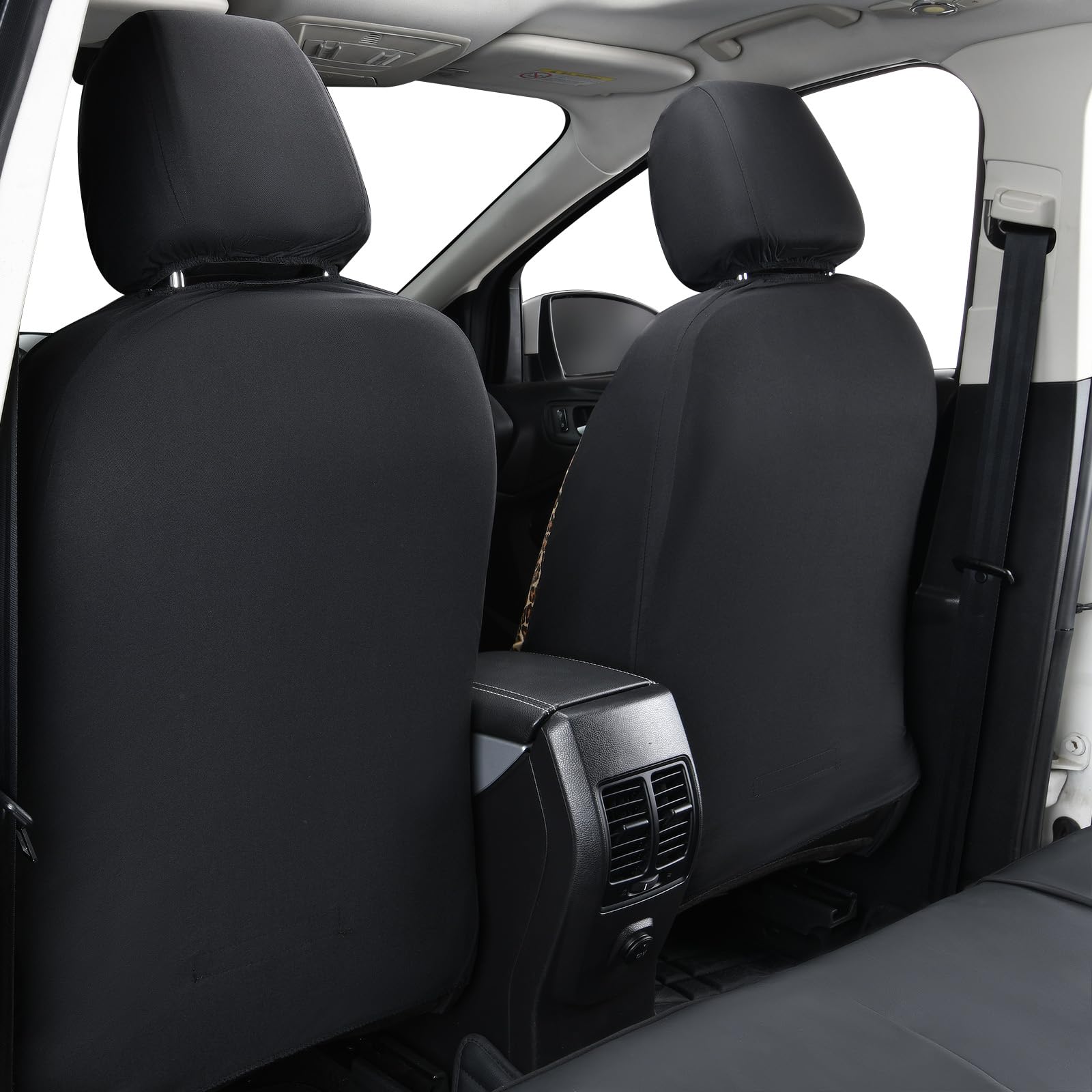 Flying Banner Butterfly Car Seat Covers Ful Set Fashion Universal Lady Woman Female Rear Bench Split Colorized (Full Set - Faux