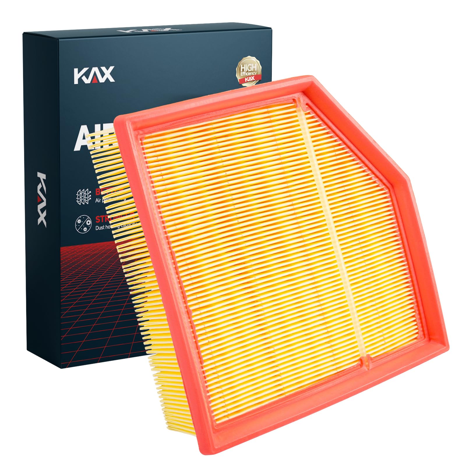 Kax Engine Air Filter, Ca11431 Replacement For Dodge Dart 2013 2014 2015 2016, Advanced Air Filter Media, Increased Acceleration