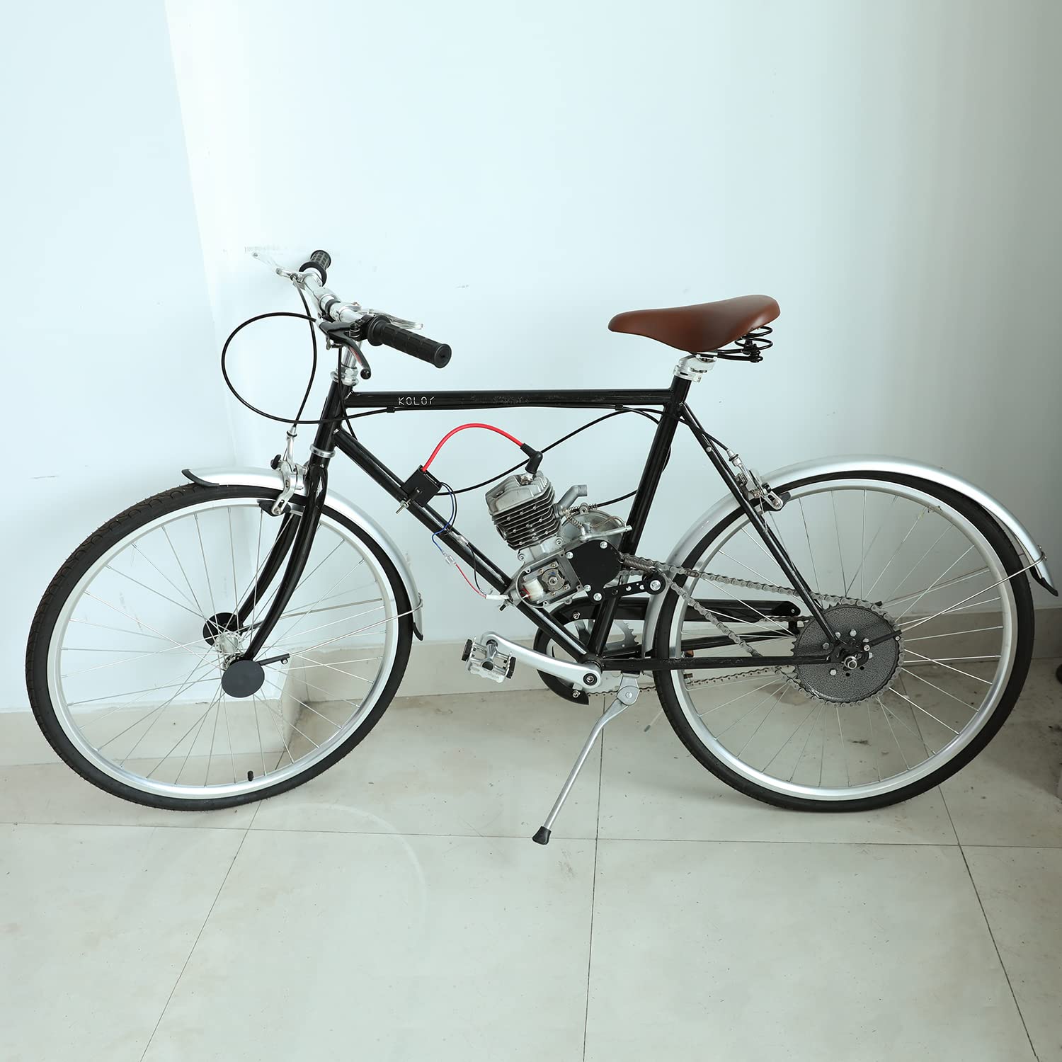 Yoxufa Motorized Bike Cdi Ignition Coil + Magneto Coil Kit For 2 Stroke 49Cc 50Cc 66Cc 80Cc 100Cc Pk80 Bt80 Yd100 Engine Gas Mot