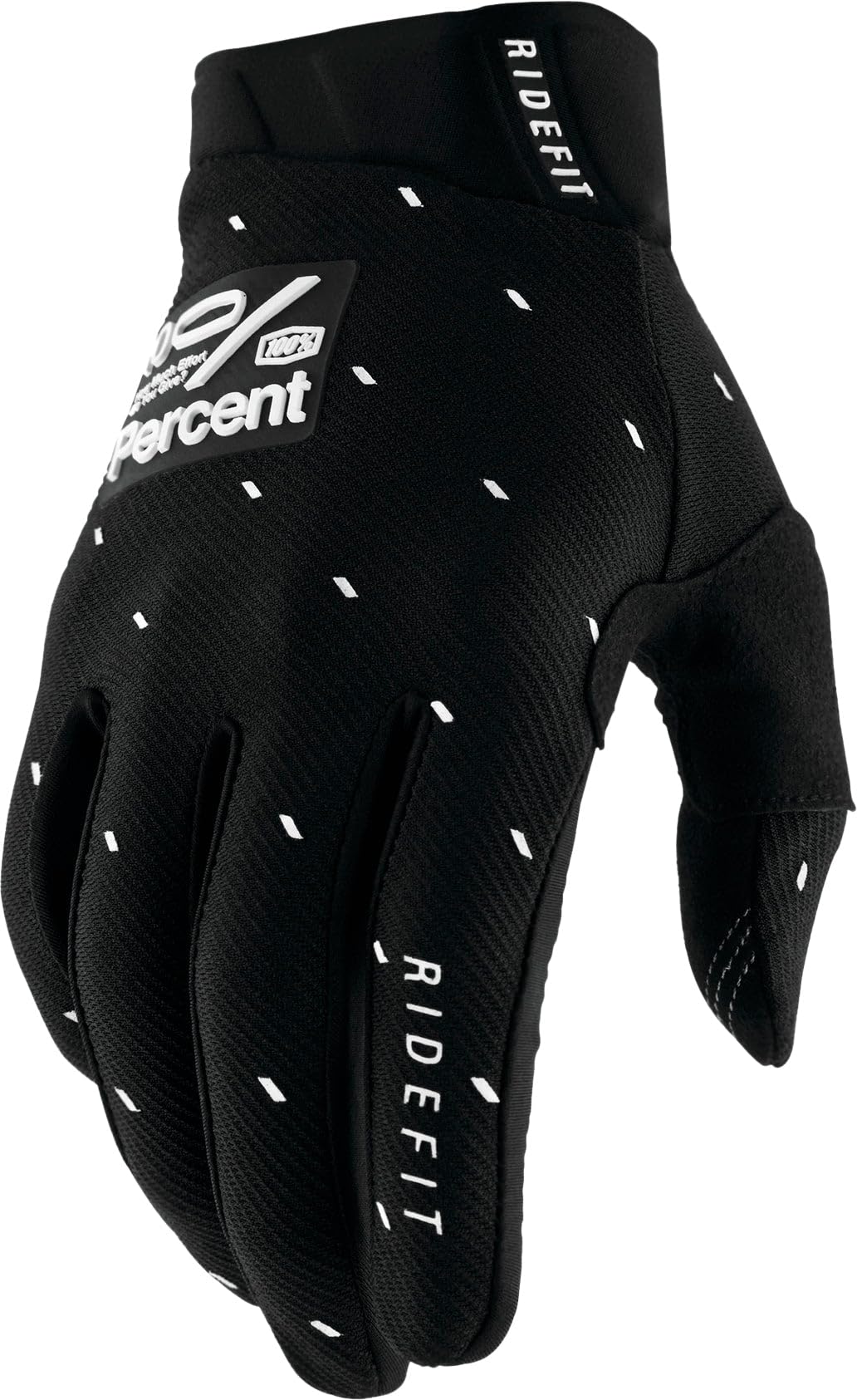 100% RIDEFIT Gloves Slasher Black - XL