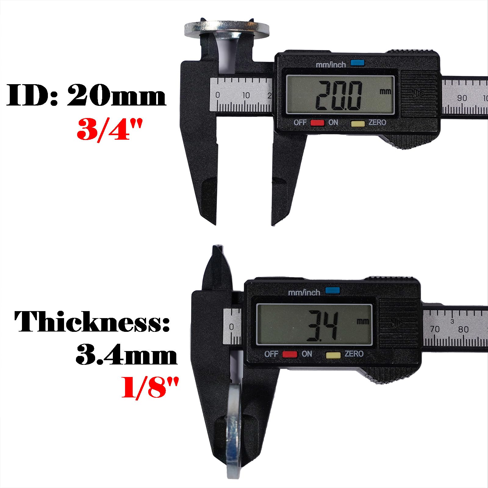 Jmchstore Clutch Spacer Shim 3/4 Shaft For Go Karts & Mini Bikes 30 Series Torque Converter Juggernaut For Coleman Ct200U Bt200X