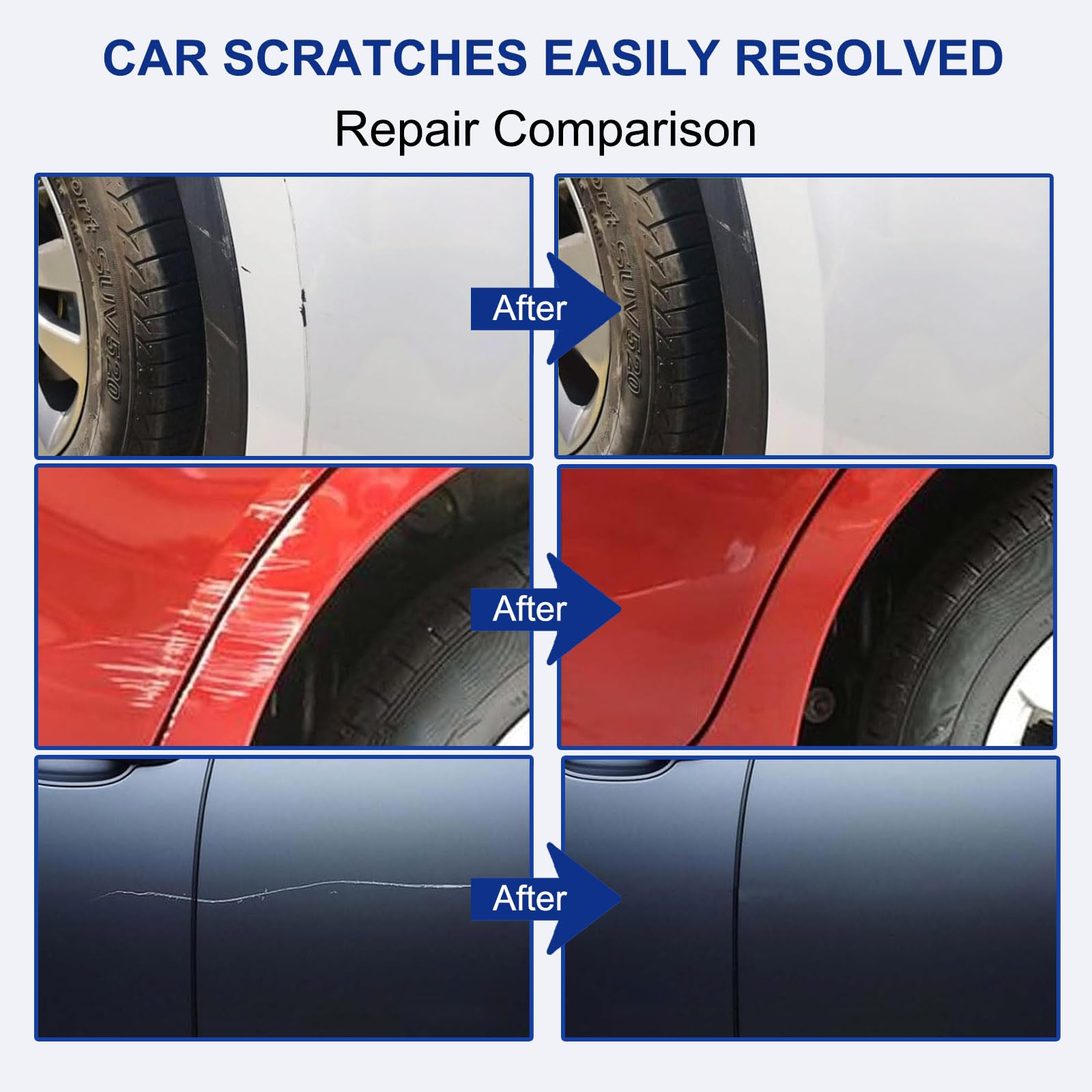 Polymetal Gray Metallic(47C) Touch Up Paint for Mazda-Exact Match-Chips and Nicks Car Paint Scratch Repair Kit Automotive Paint