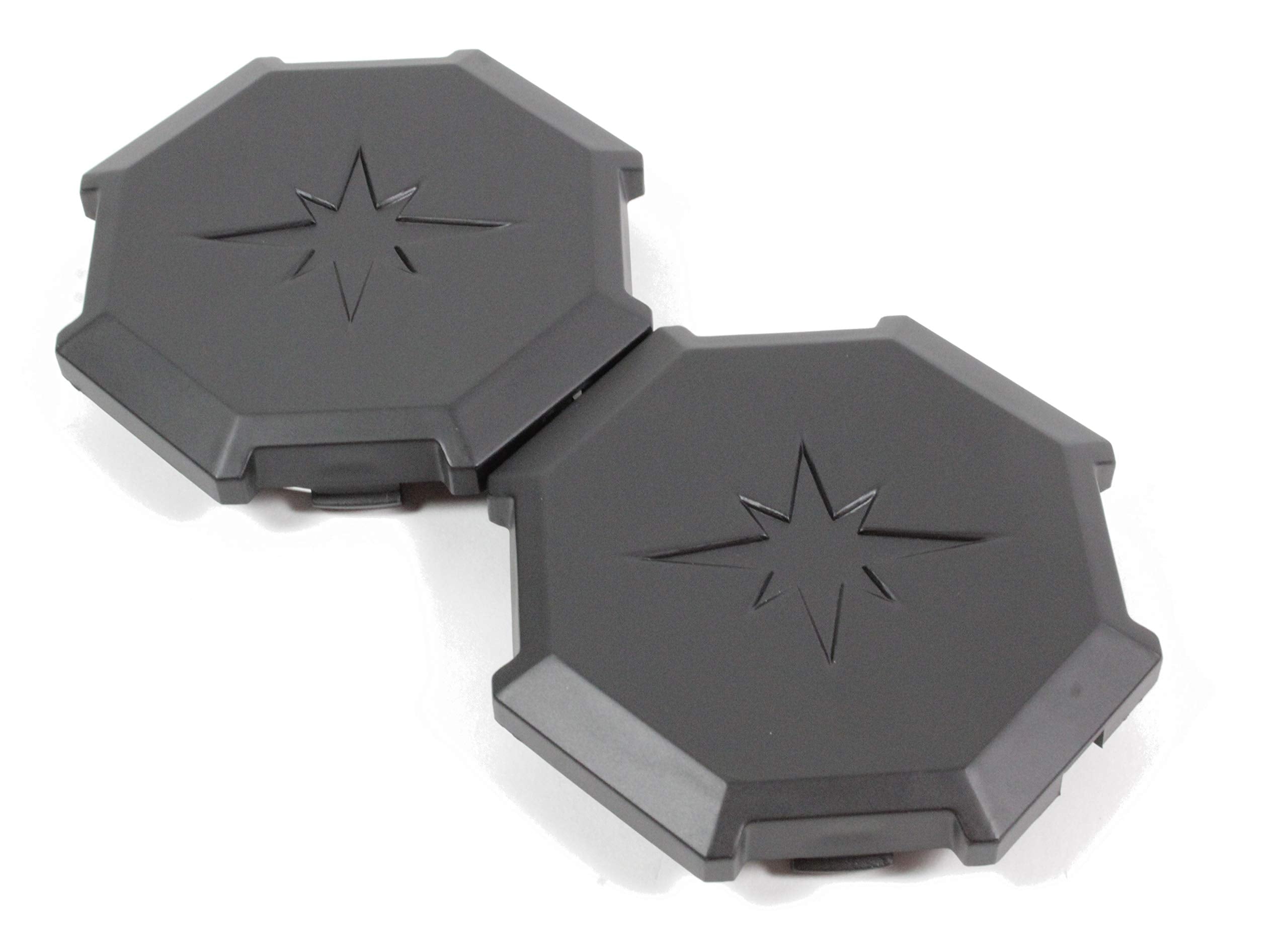 Polaris 2017-2018 Sportsman 850 1000 Xp Wheel Hub Cap Pair Matte Black 1521999-458