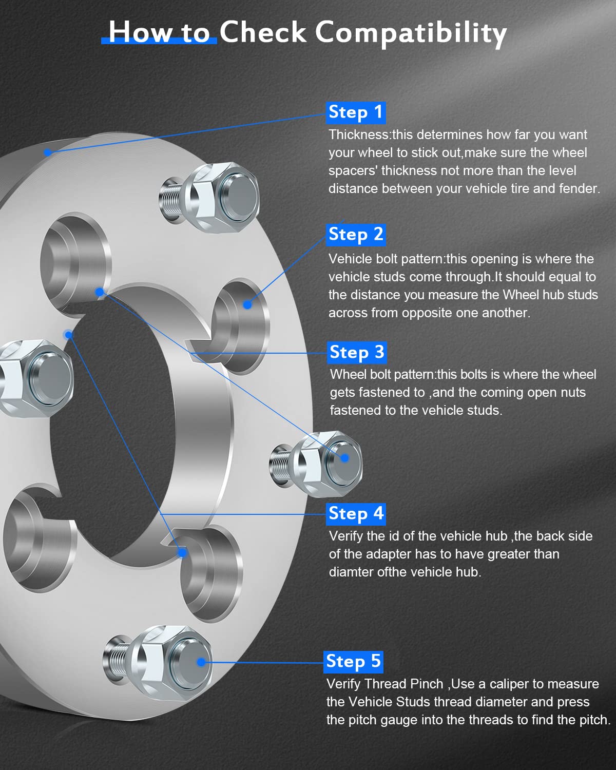 ECCPP 4PCS 4 Lug 1'' Wheel Spacers Adapters 4x110 to 4x137 10x1.25 74mm Compatible with 2007-2016 for Rancher 420 2002-2007 for