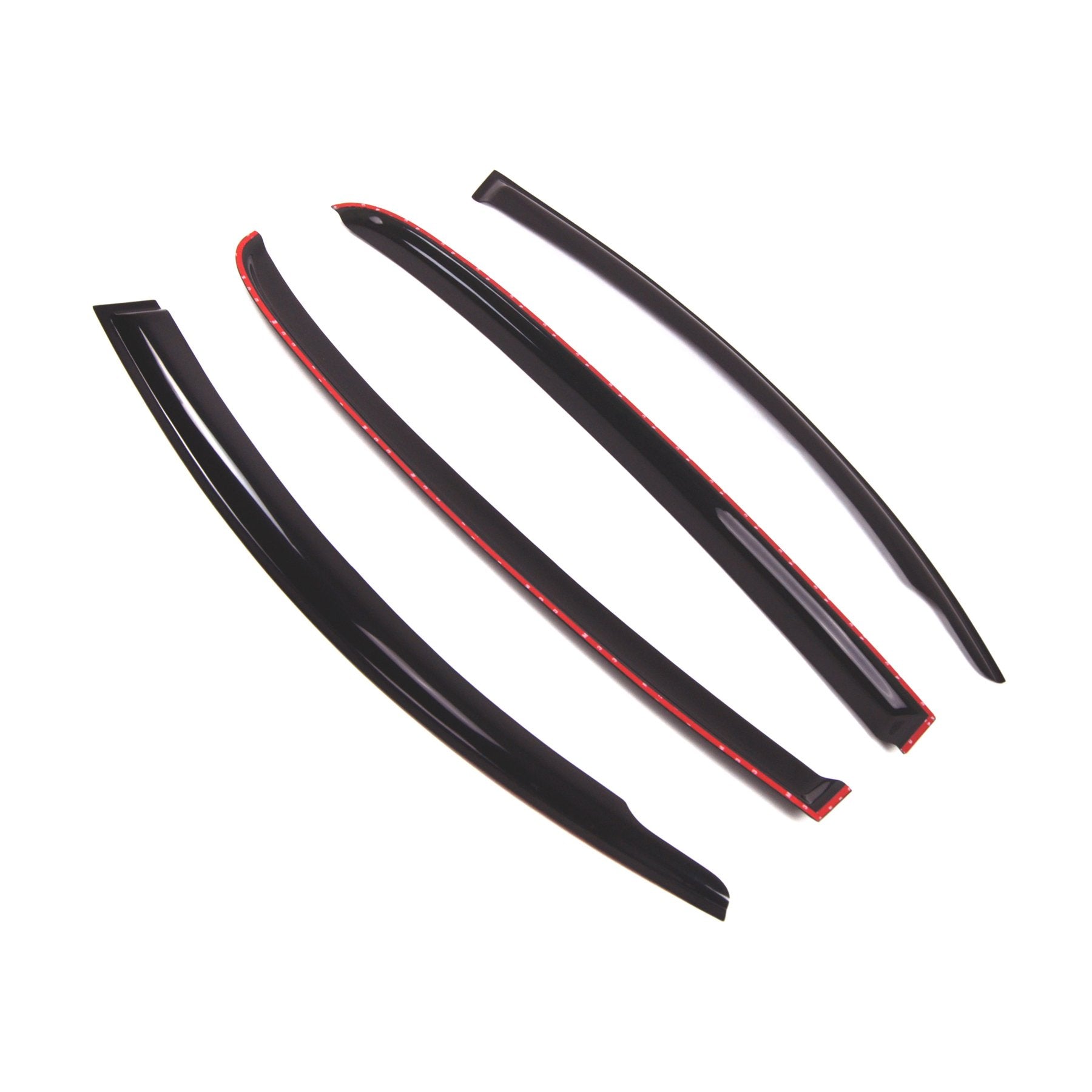 Tuningpros Outside Mount Window Vent Visors Rain Guards Compatible With Lexus Gs300 Gs350 Gs430 2006-2011 | Side Window Wind Def