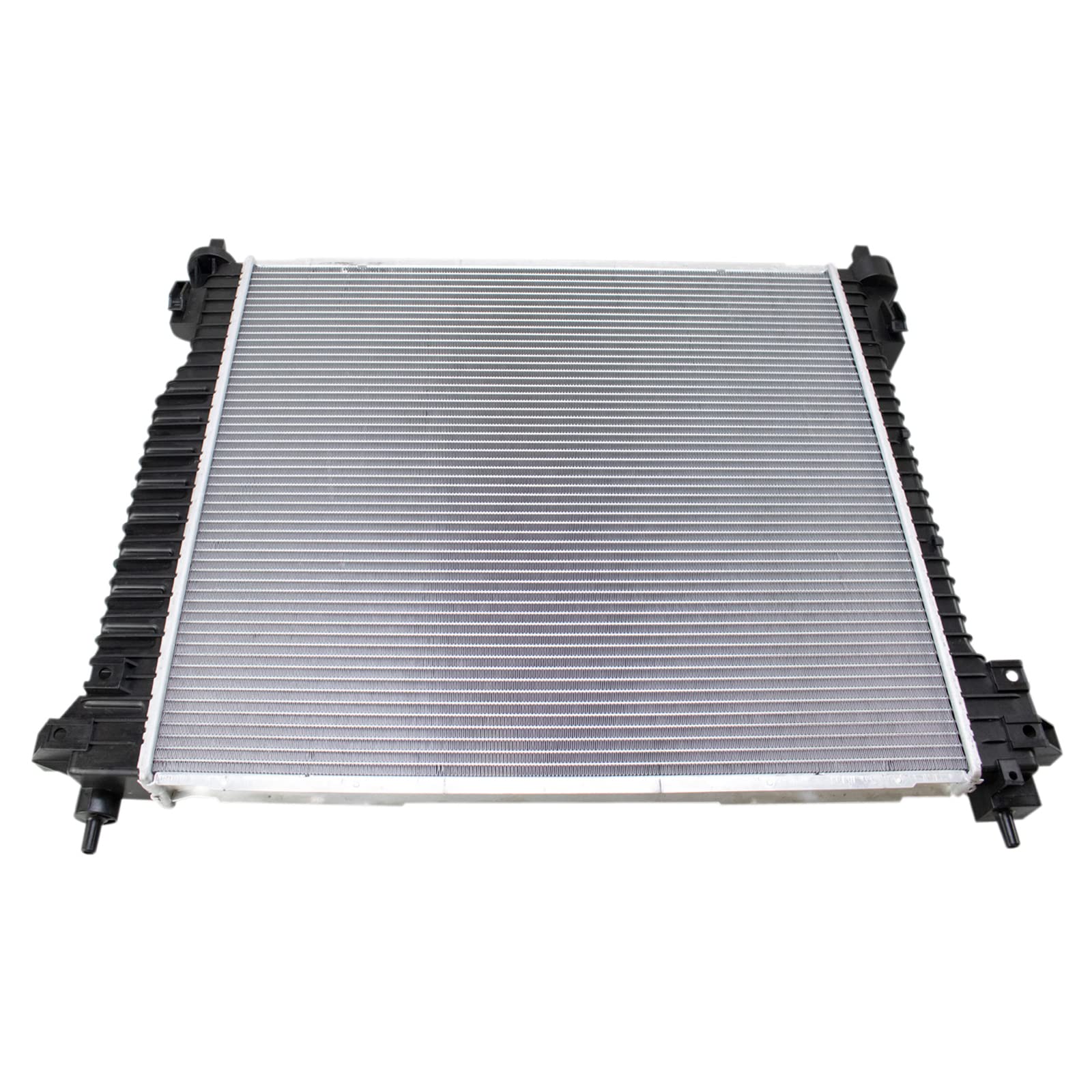 Trq Radiator Assembly Aluminum Core Compatible With 10-16 Cadillac Srx 11 Saab 9-4X Cu13241 Cu13243 Gm3010549