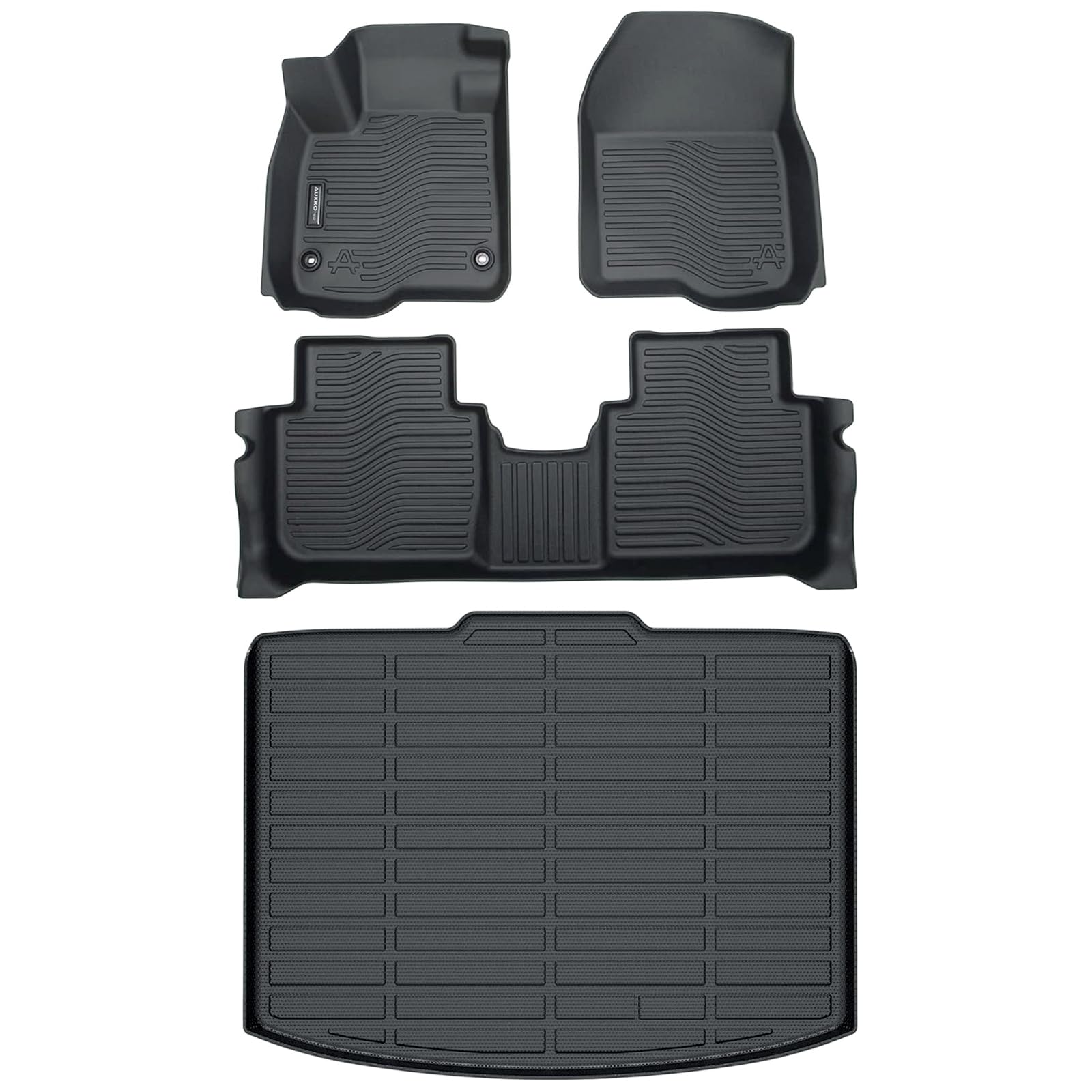 Auxko All Weather Floor Mats Cargo Liner Fit For Honda Cr-V 2023 2024 2025(Not Hybrid) Tpe Rubber Liners Set Crv Accessories Car