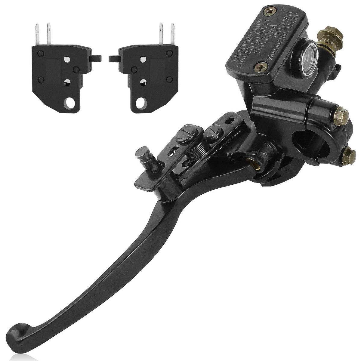 Qazaky 7/8Inch Left Handlebar Hydraulic Brake Master Cylinder Lever Pump For Atv WBCARB01MTW20UO