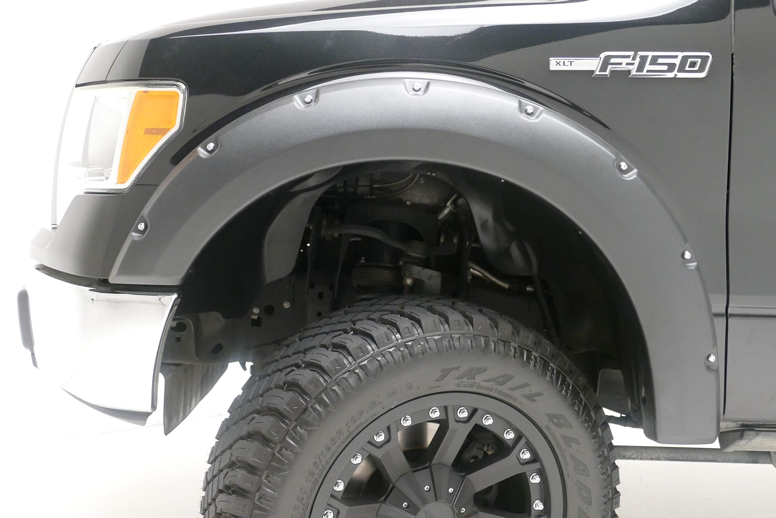 Trailfx Pffc3005S Pocket Black Fender Flares - Set Of 4