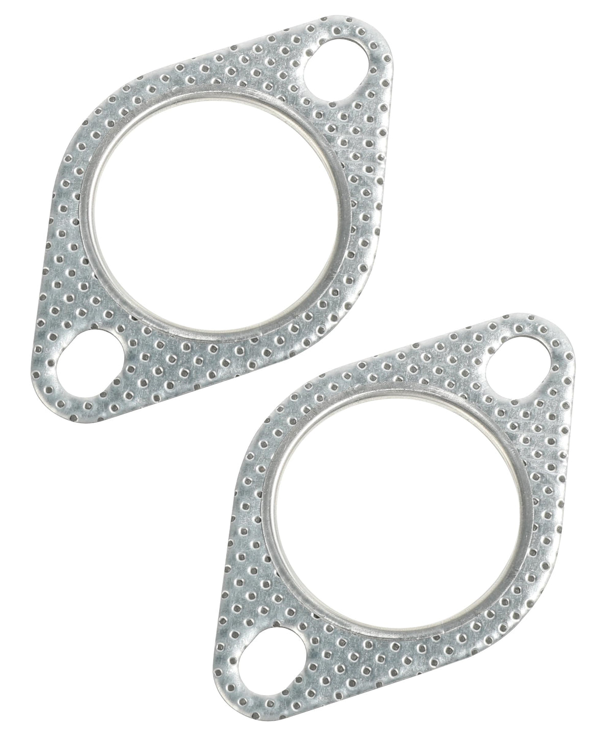 RACOONA 2PCS Exhaust Flange Gasket,2'' 2.5'' 3'' 2-Bolt Exhaust Gasket,Car Accessories Car Exhaust Gasket Replacement,Used for E