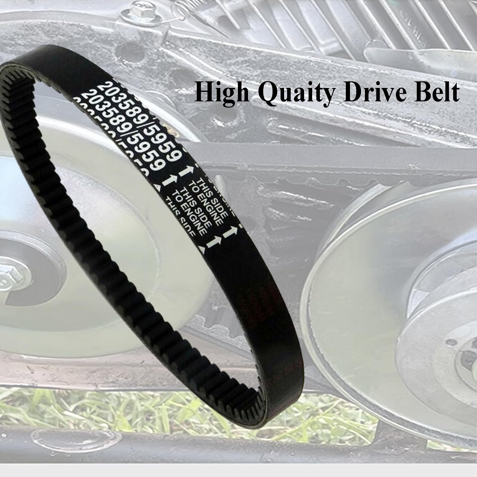 Chikia 203589 5959 Go Kart Drive Belt Replacement Coleman K196 196Cc Go Kart Manco 5959 Comet 203589 30 Series Torque Converter Belt