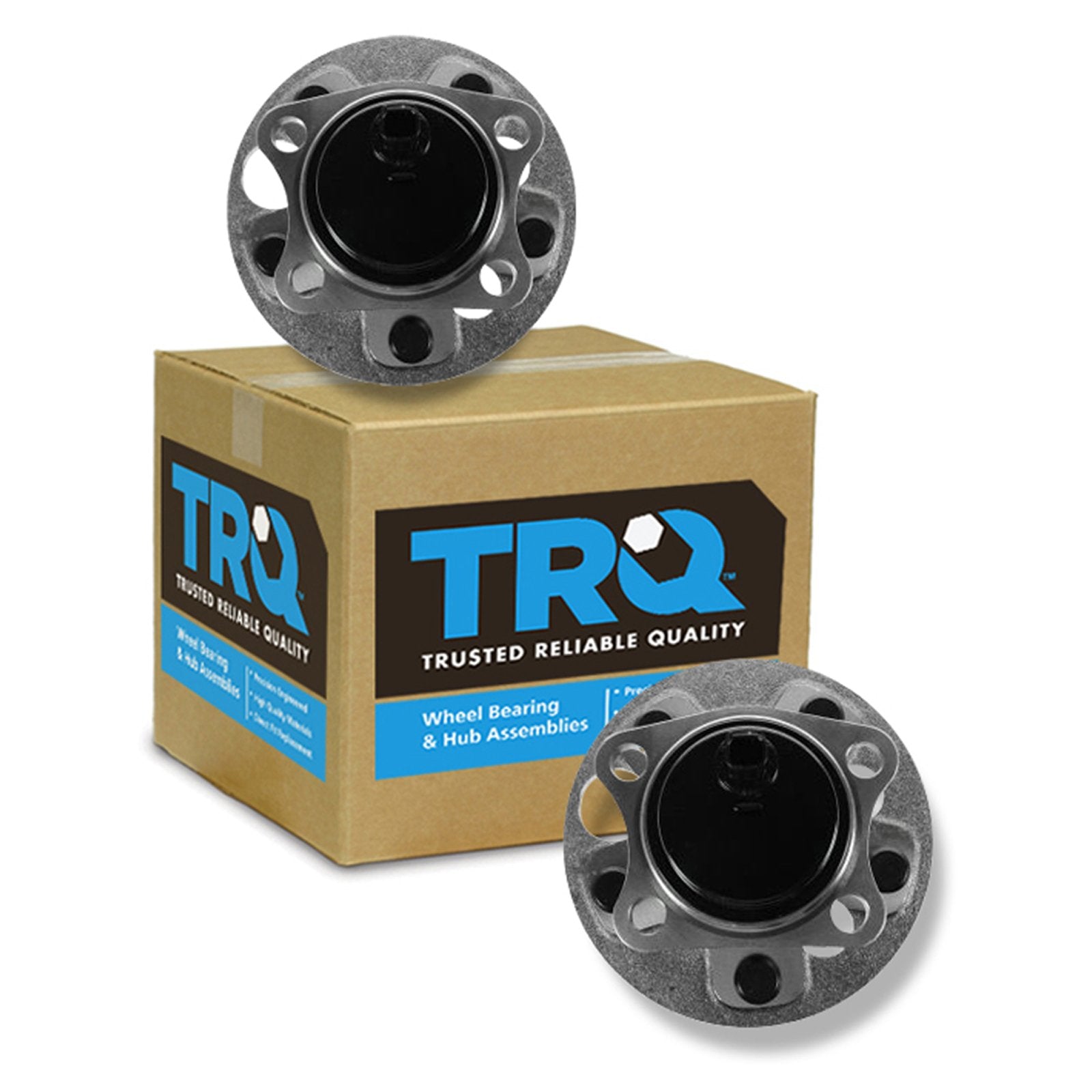 Trq Rear Wheel Hub Bearings Assembly Set Compatible With 2008-2015 Scion Xb
