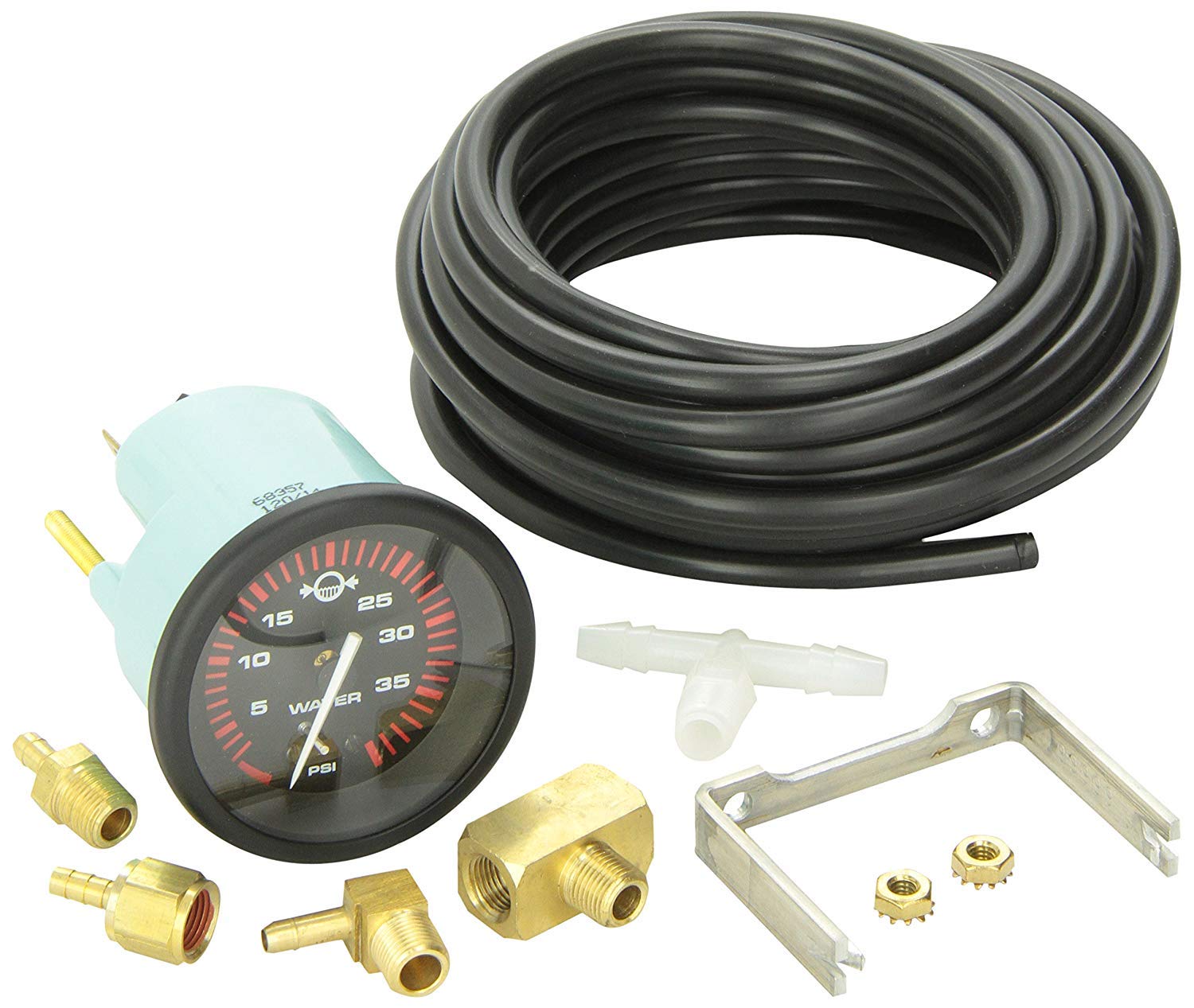 Sierra International 68357P Amega Outboard Water Pressure Kit - 2, 40 Psi,Black,Large