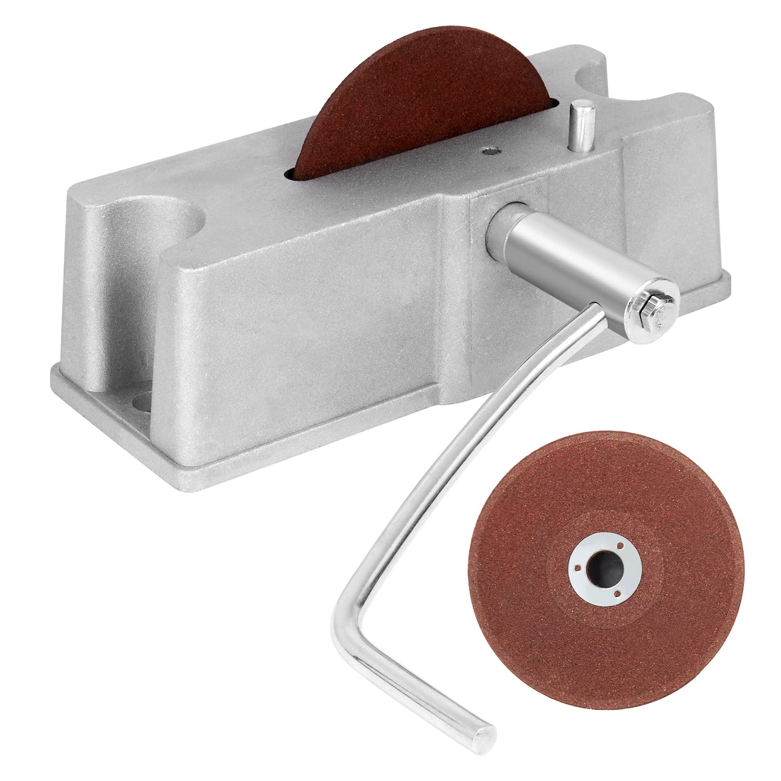 Temsone Piston Ring Cutting Wheel Filing Tool, Piston Ring Grinder, Piston Ring Clearance Adjustment Tool, Manual Piston Ring Fi