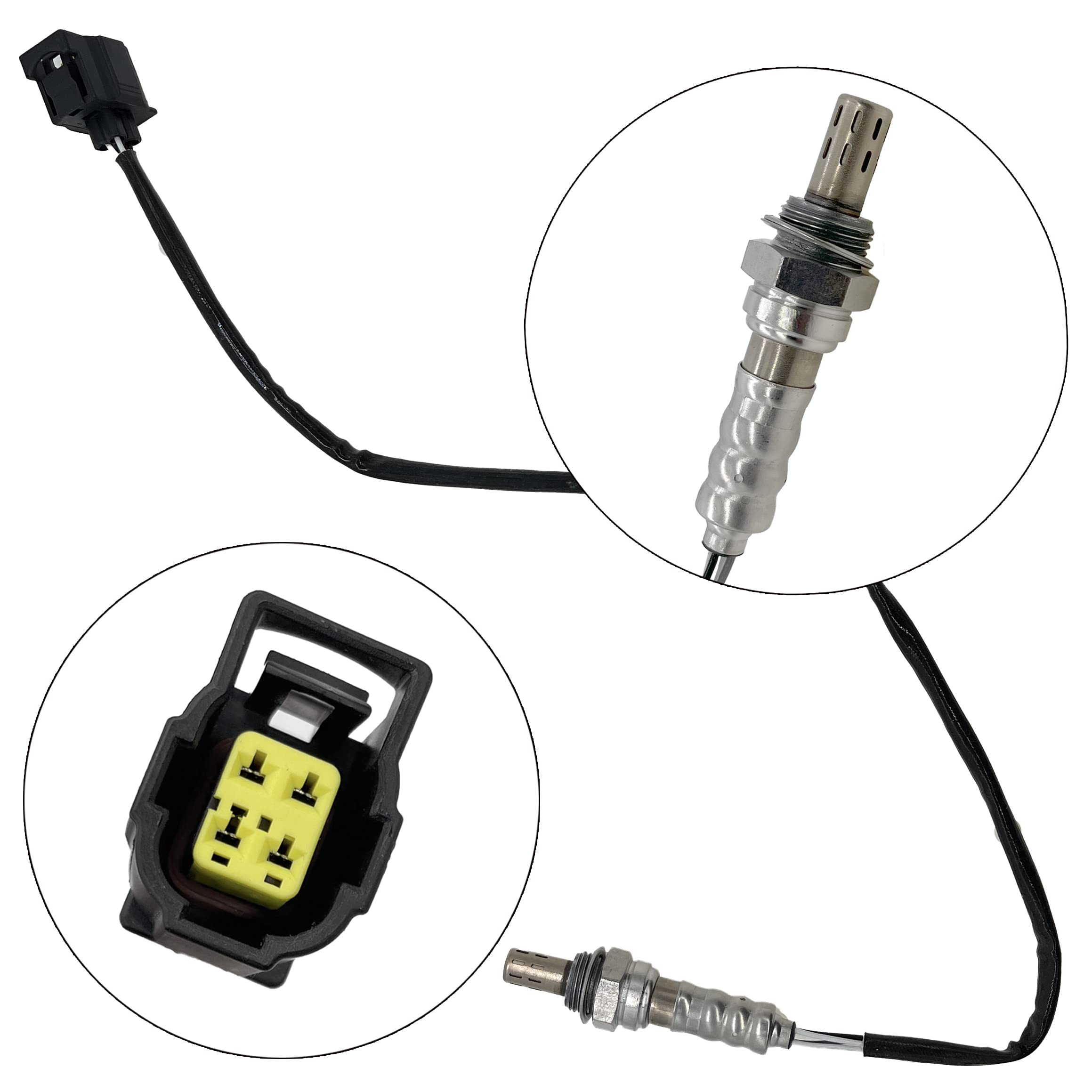 Sfyauto 2 Pcs Oxygen O2 Sensor 234-4587, 05149171Aa,68144248Aa Compatible With Chrysler 300 Dodge Dokota Durango Charger Ram 1500 Jeep Wrangler Grand Cherokee
