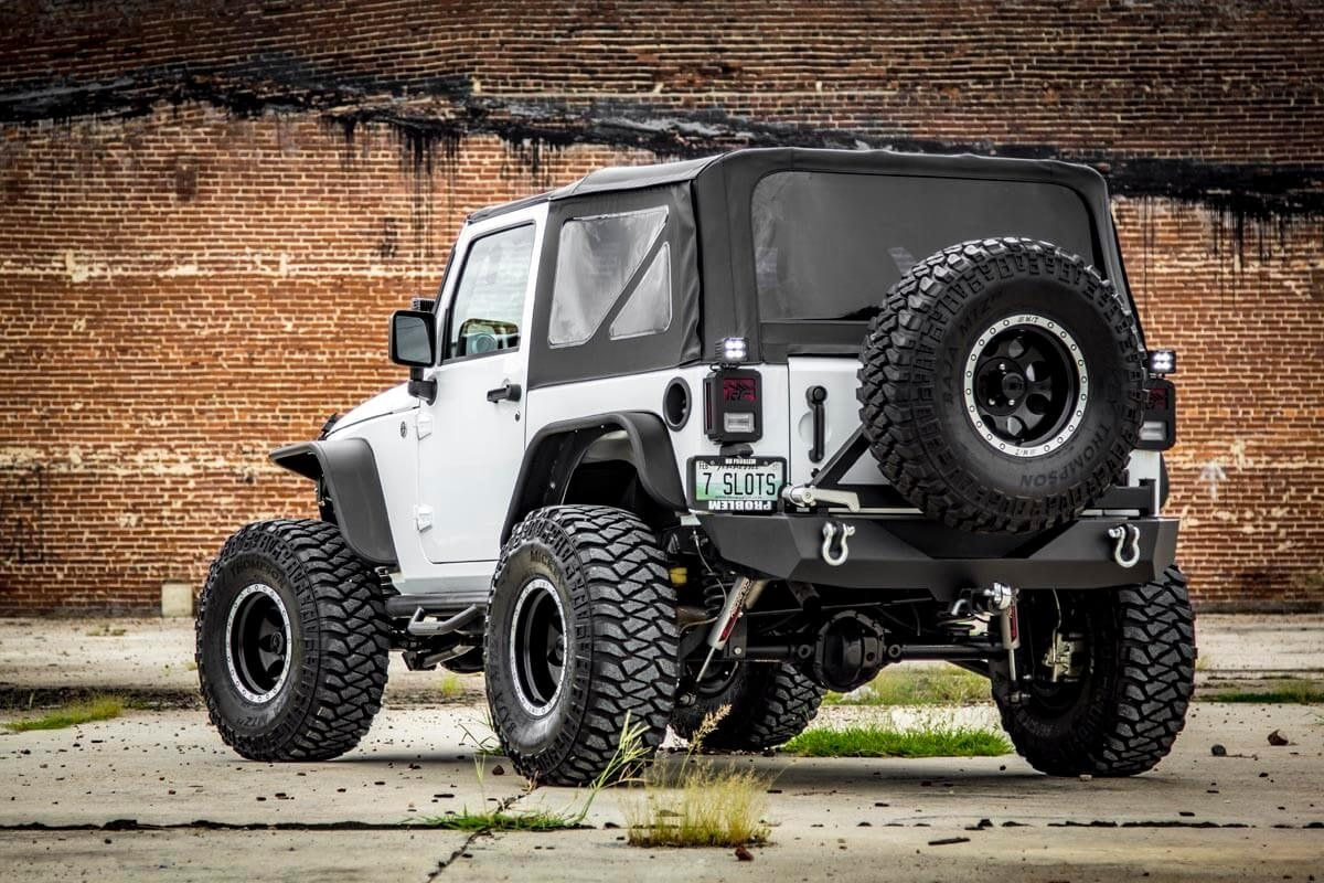Rough Country 4'' Lift Kit for 2007-2018 Jeep Wrangler JK 2-Door - 68230