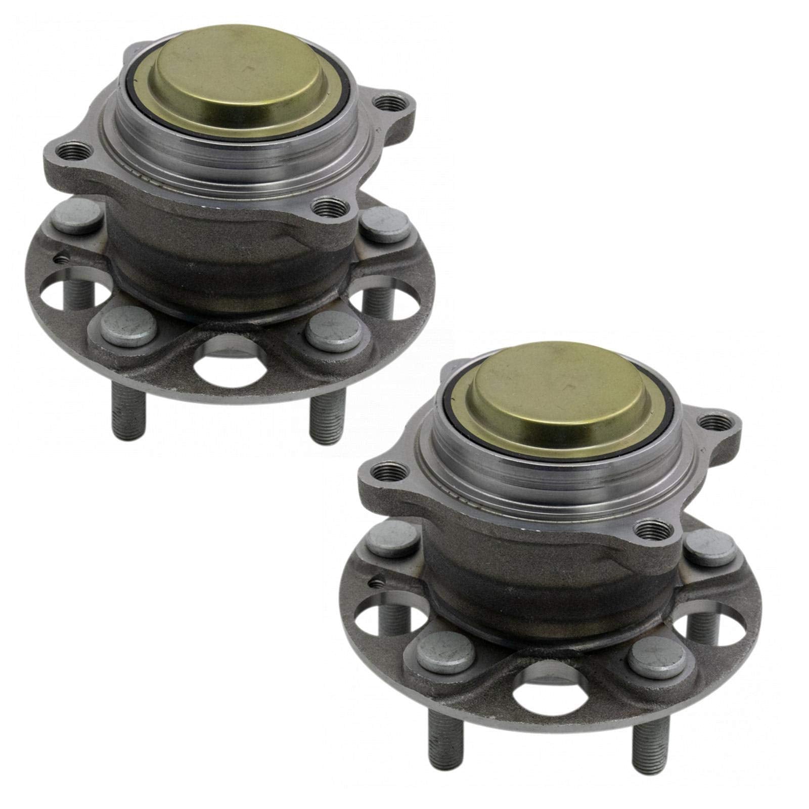 Trq Rear Wheel Hub Bearings Assembly Set Compatible With 2014-2016 Acura Mdx