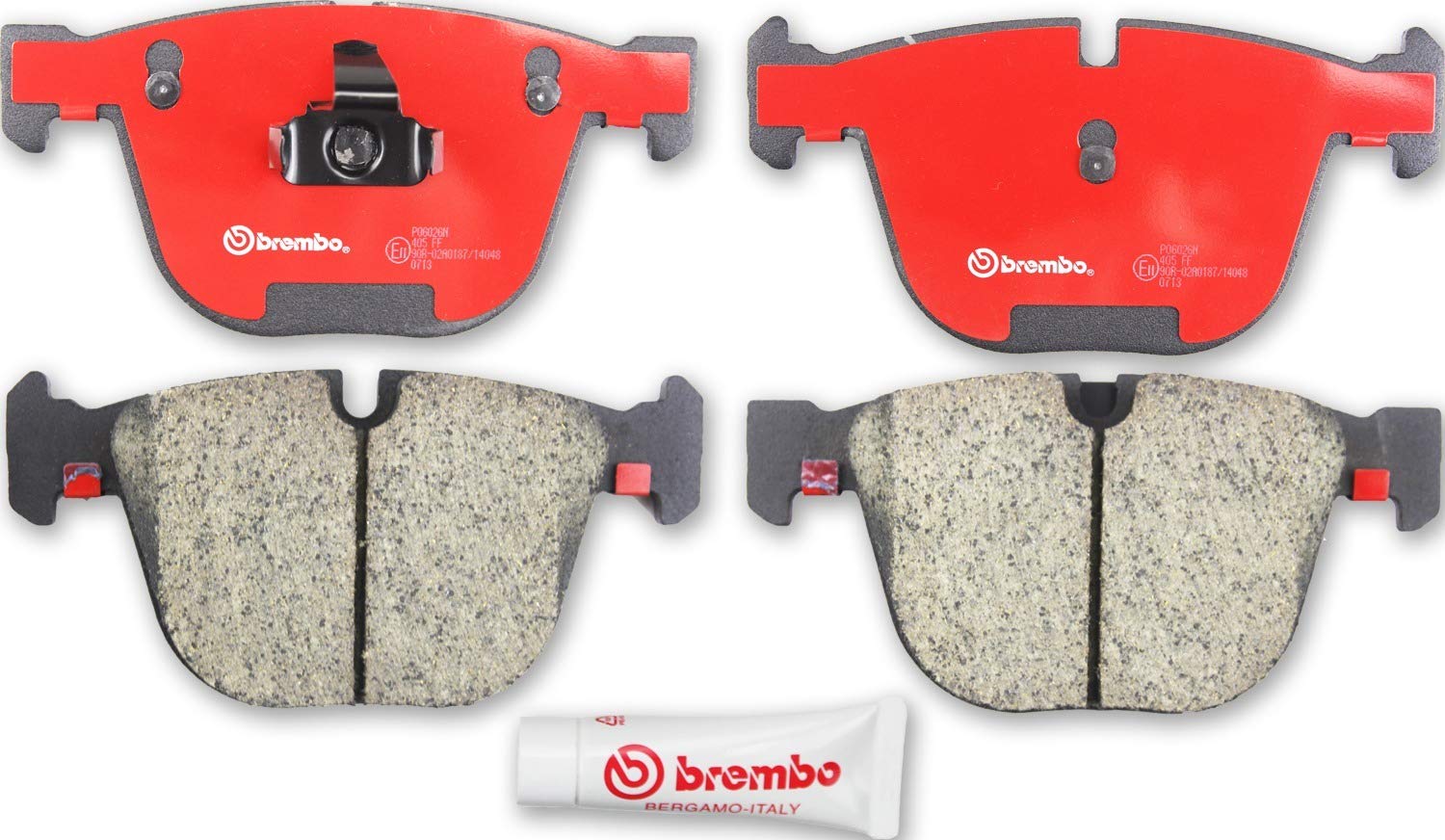 Brembo P06026N Premium Ceramic Rear Disc Brake Pad Set Bentley/Bmw/Rolls-Royce Oe# 34216768471