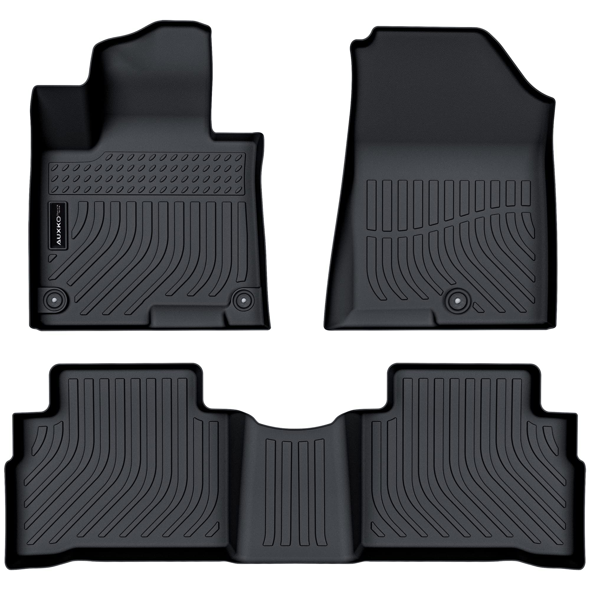 Auxko All Weather Floor Mats Fit For Kia Sportage 2023 2024 2025 Not Hybrid Tpe Rubber Liners Set Sportage 2023 Accessories All