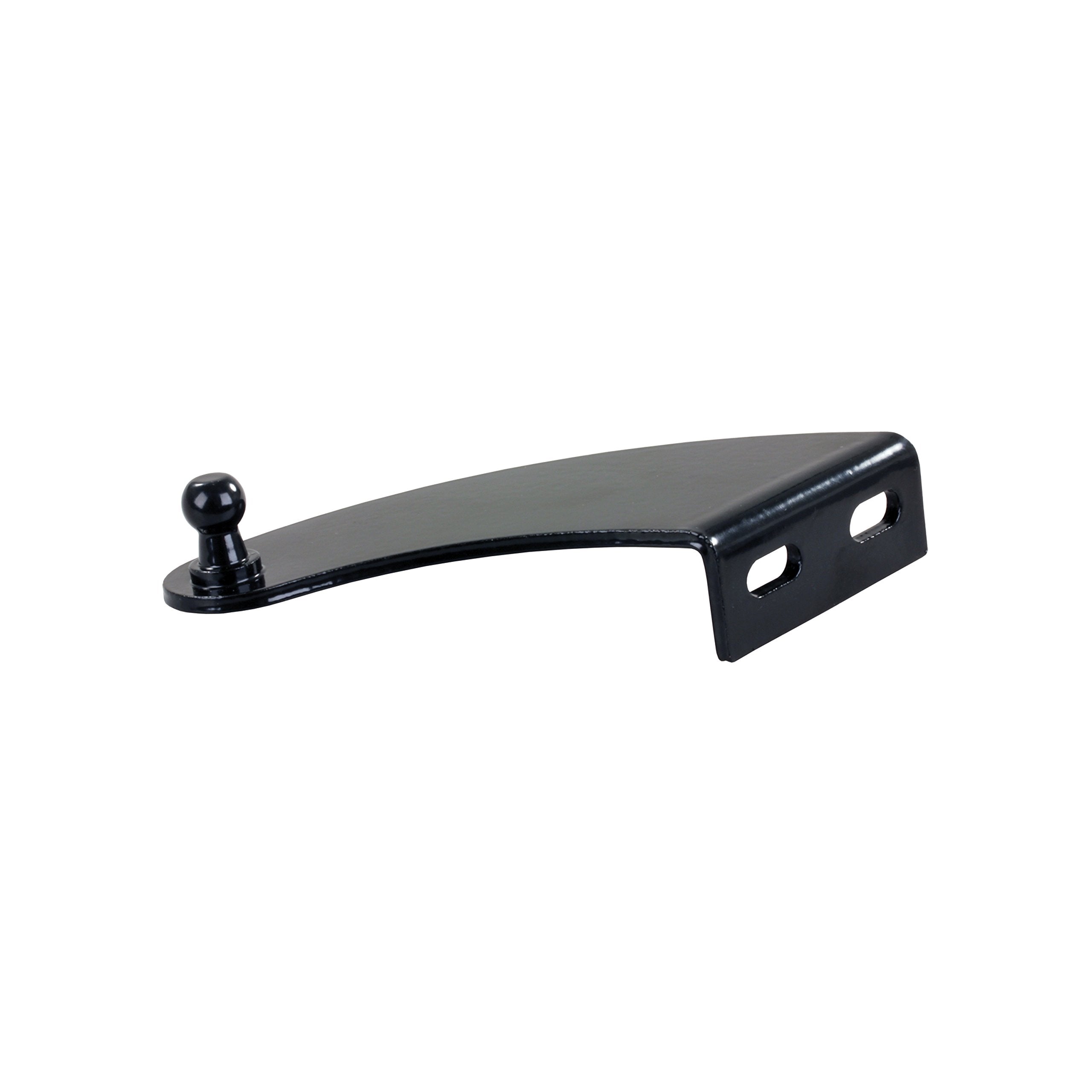 Jr Products (Br-1125-Bp Black Left Curved Bracket