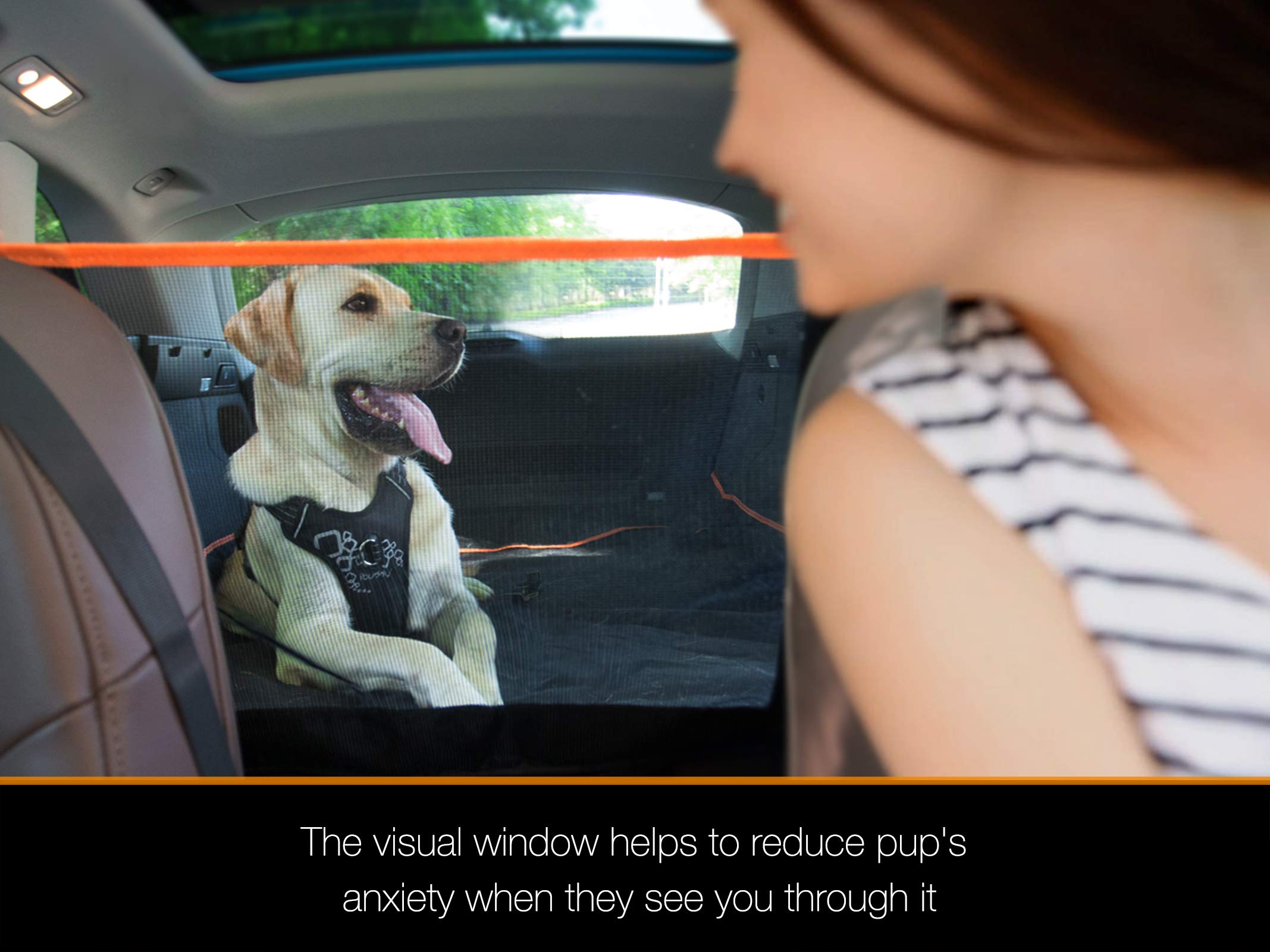 Ibuddy Suv Cargo Liner For Dogs, Waterproof Dog Seat Cover With Bumper Flap Protection Durable Suv Trunk Mat For Pets Keep Your Vehicle Trunk Clean Universal Fit Suv Car Seat Cover