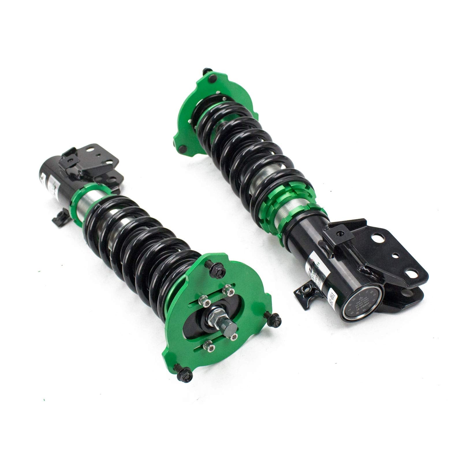 Rev9 R9-Hs2-051 Hyper-Street Ii Coilover Suspension Lowering Kit, Mono-Tube Shock W/ 32 Click Rebound Setting, Full Length Adjustable, Compatible With Subaru Legacy (Be/Bh) 2000-04