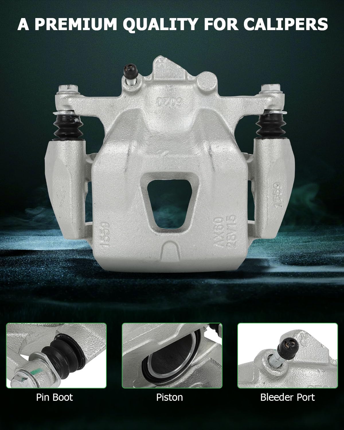 Scitoo 19B1975 Front Right Disc Brake Caliper Assembly W/Bracket For Lexus For Es300 1997-2001,For Toyota For Avalon 1998-2004,F