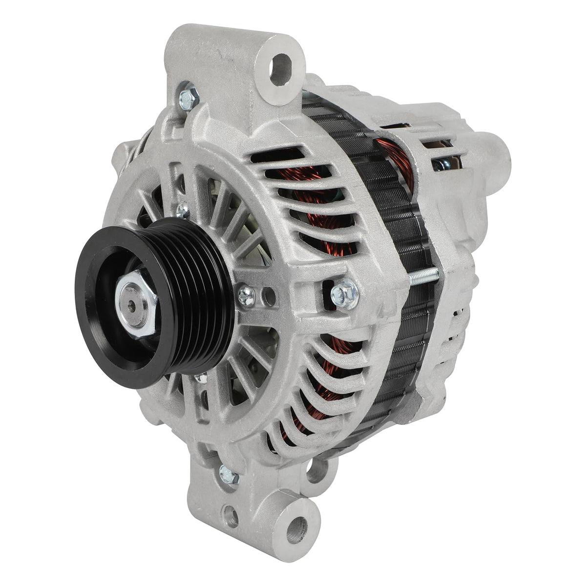 SCITOO Alternator Fit for Pontiac G8 2008-2009 V6 3.6L- 12V 120Amp CW 6-Groove Pulley, Replace OE# 11420