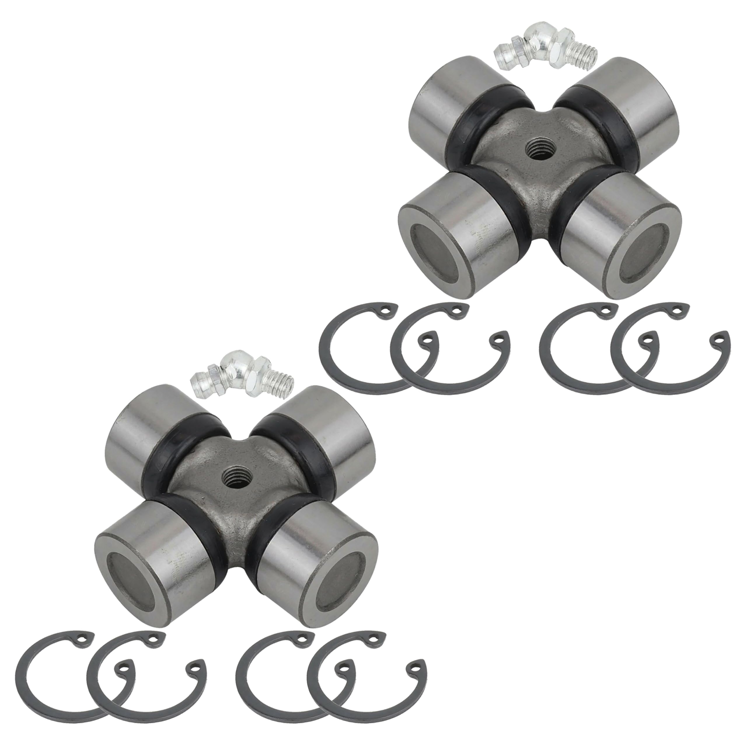 Caltric 2 Front Drive Shaft U-Joint Compatible With Can-Am Maverick 1000 4X4 Std Xmr Xrs Dps 2013-2016