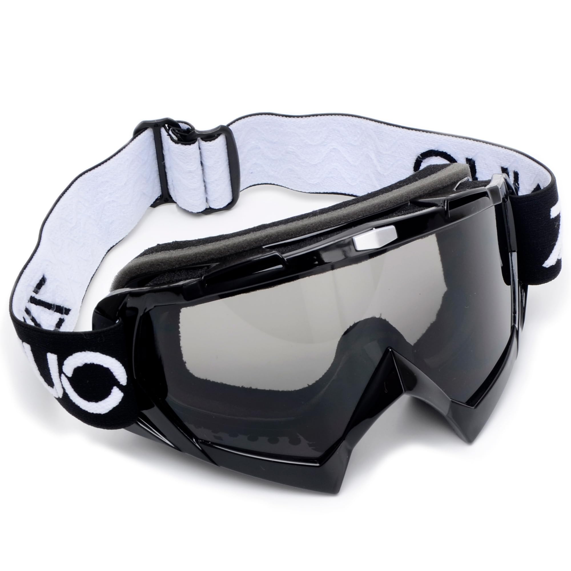 ATV Goggles with Balaclava face Mask for Men Women and Youth, Dirt Bike Motorcycle Motocross Riding Ski Goggles (Black Gray+Blac